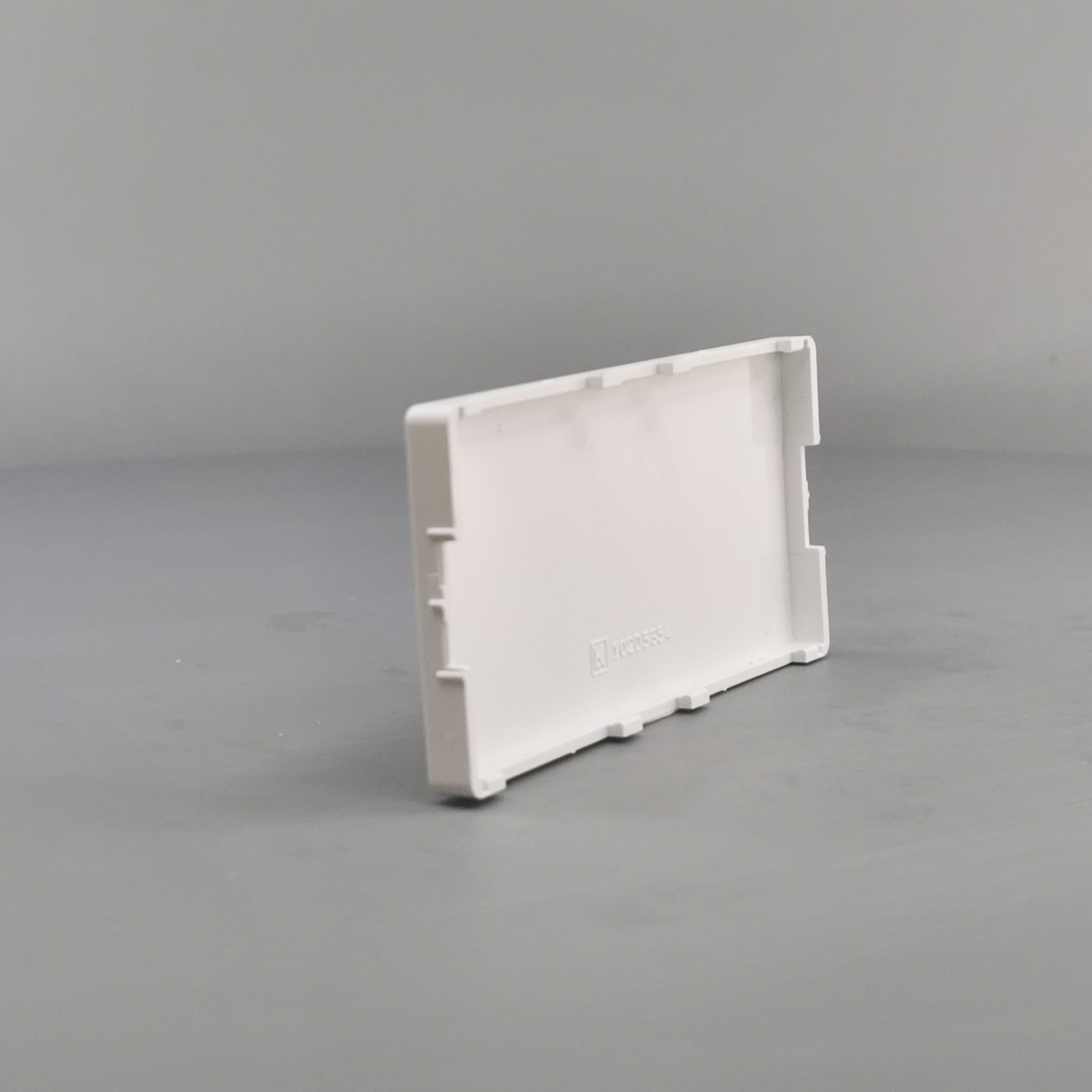 Fuga afdækning for blænddæksel 2 modul hvid