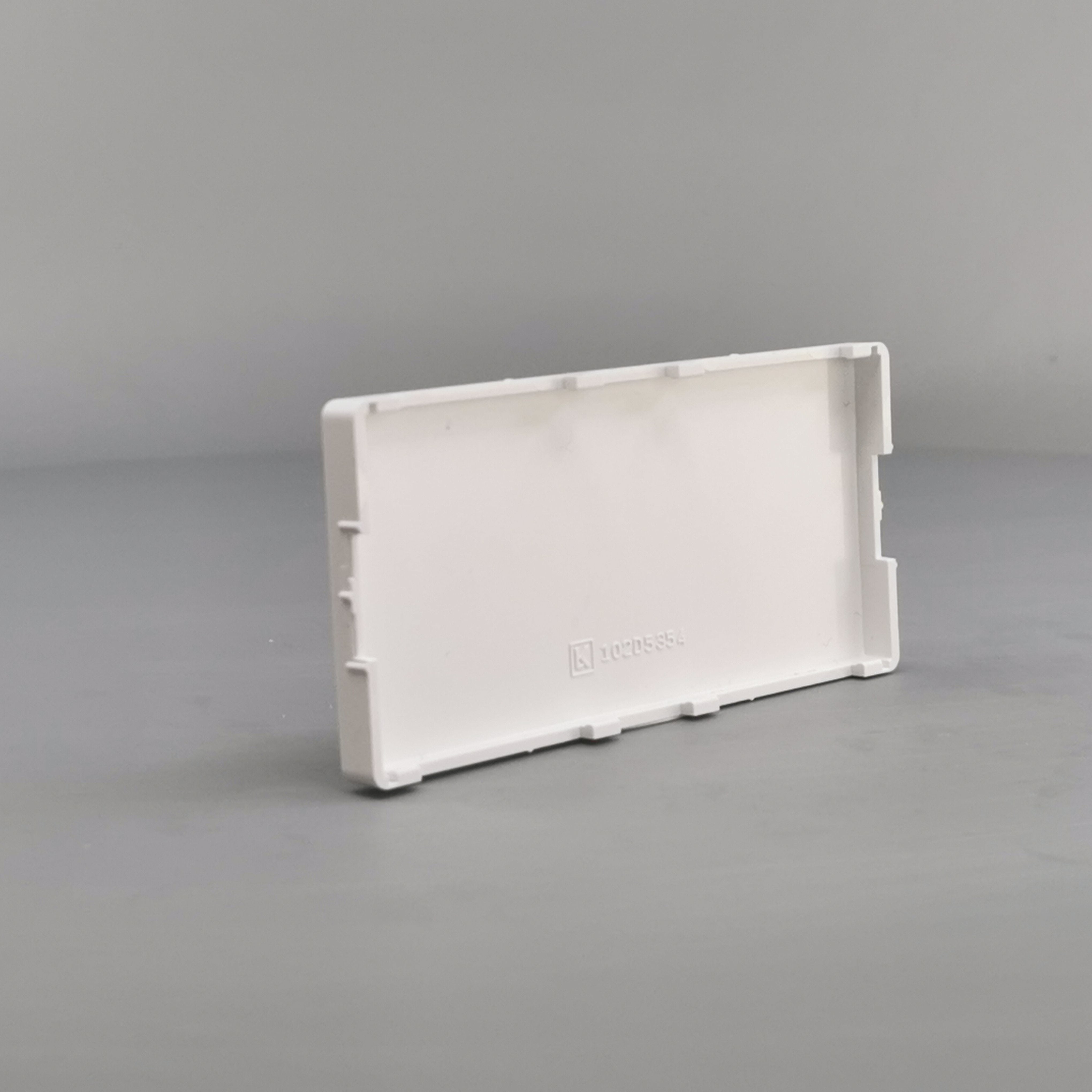 Fuga afdækning for blænddæksel 2 modul hvid