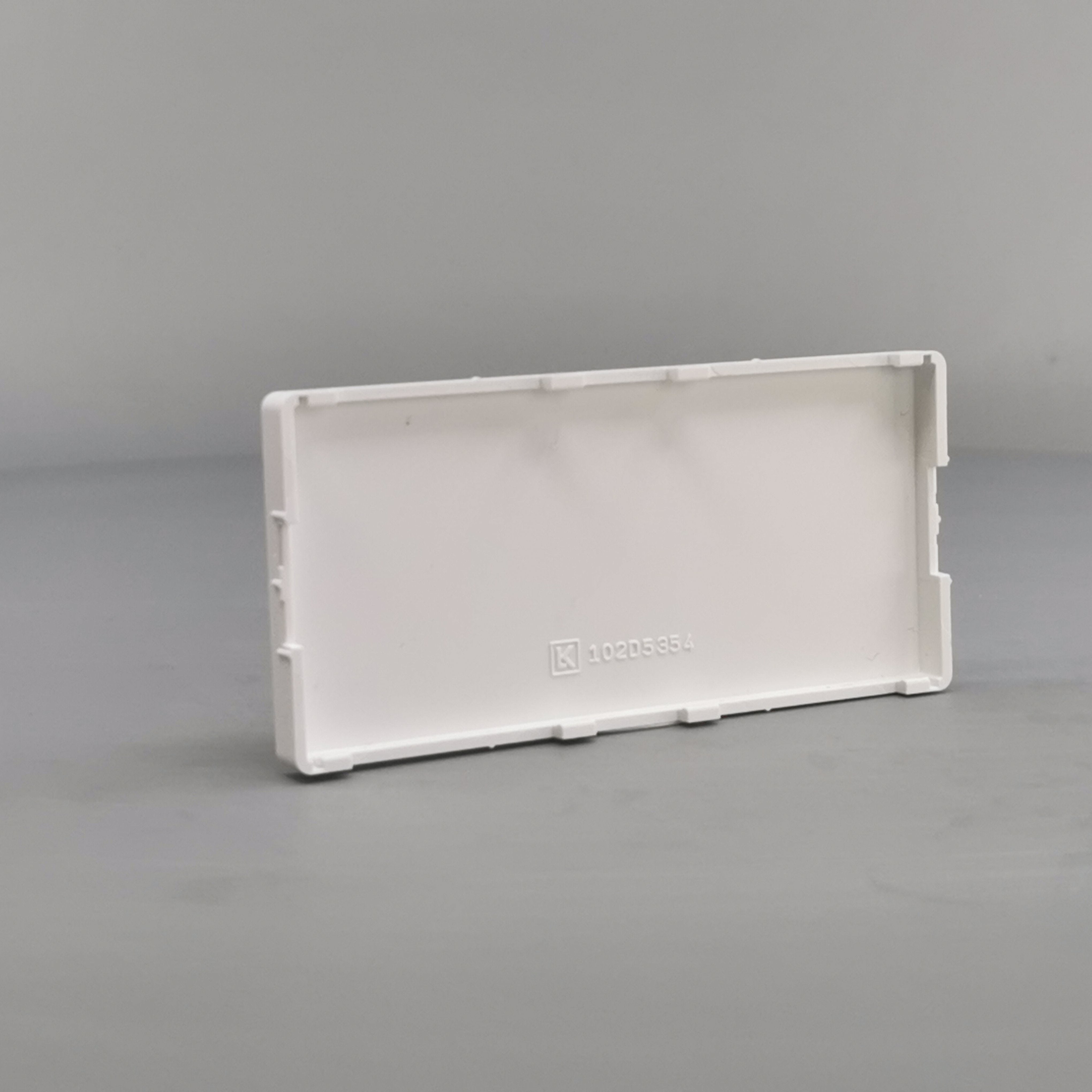 Fuga afdækning for blænddæksel 2 modul hvid