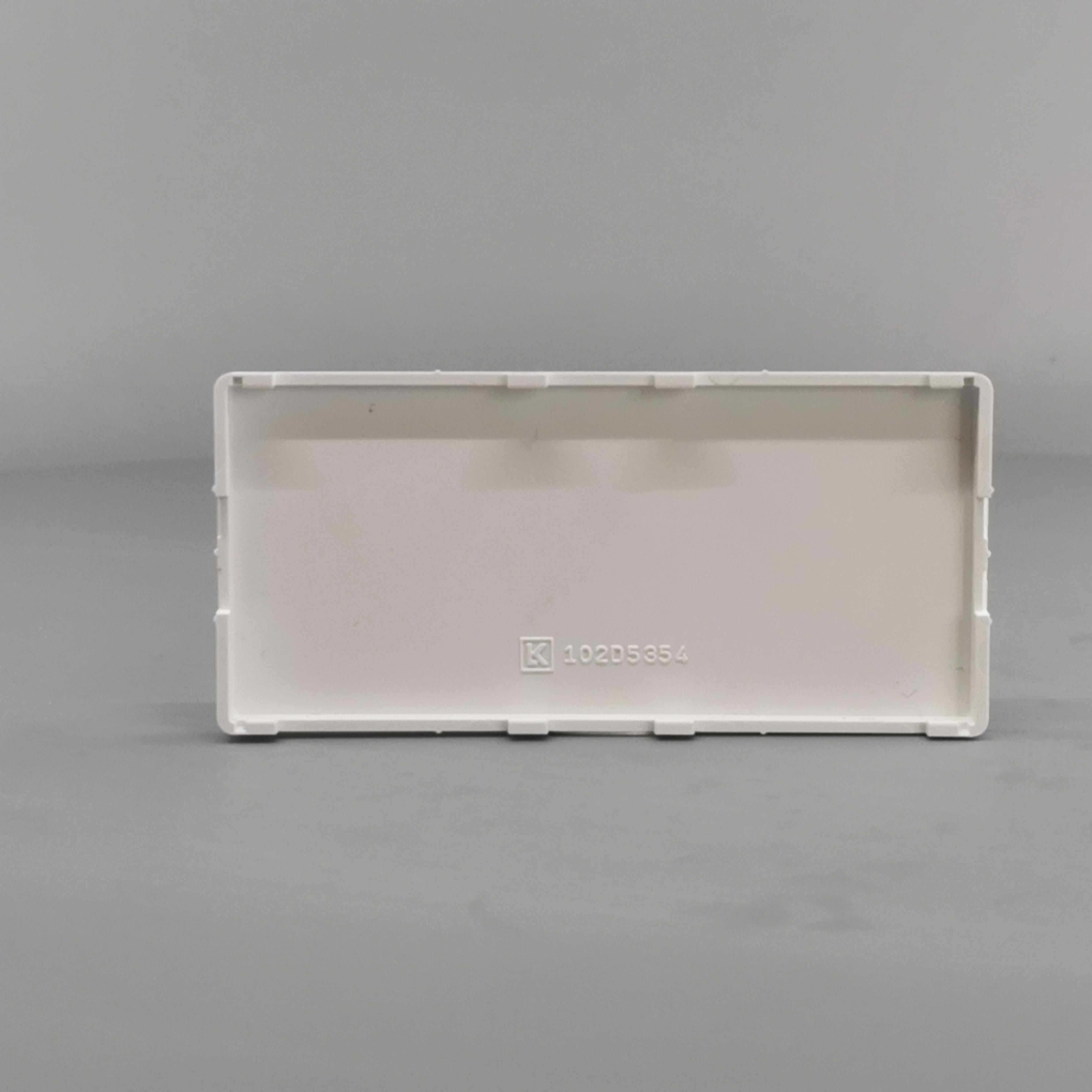 Fuga afdækning for blænddæksel 2 modul hvid