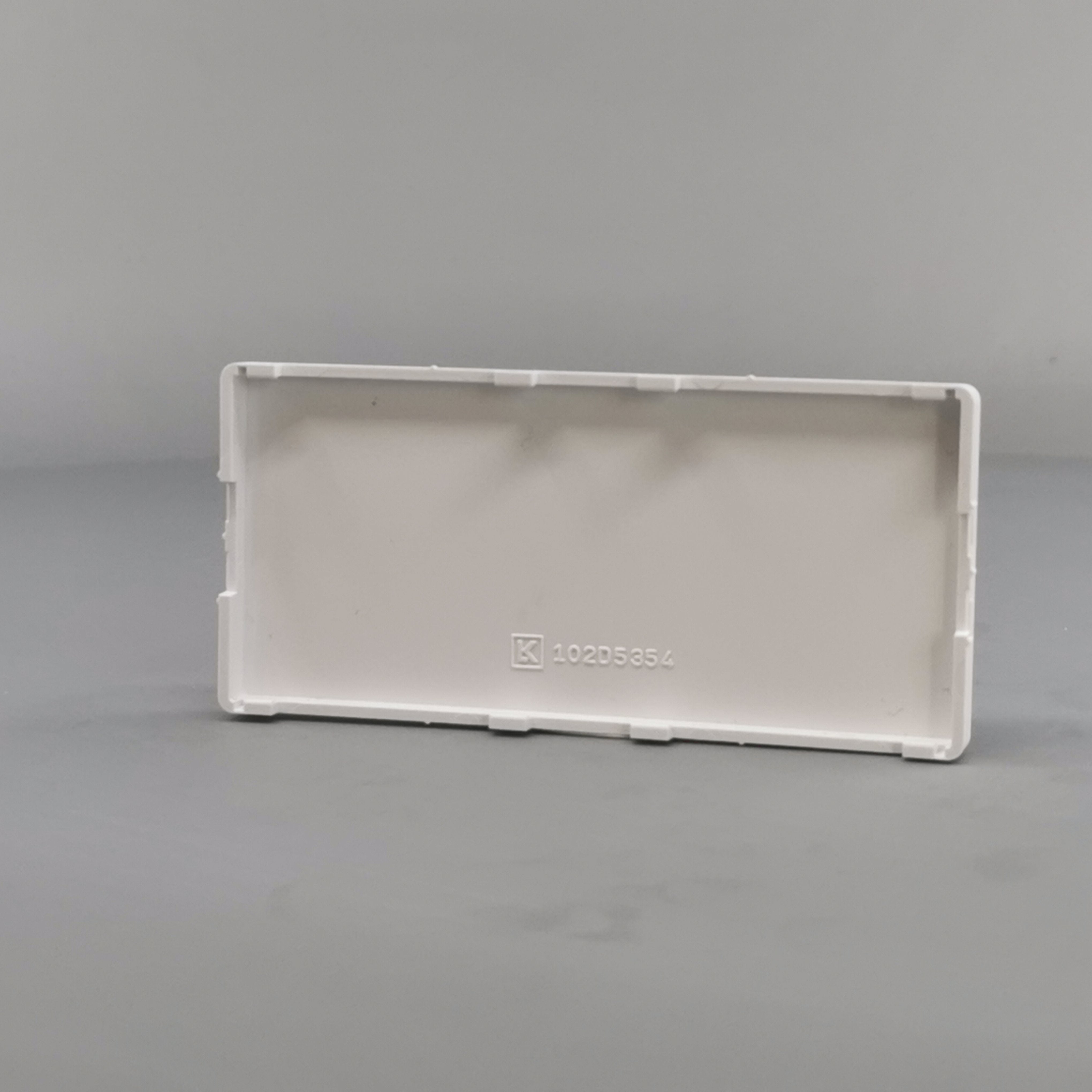 Fuga afdækning for blænddæksel 2 modul hvid