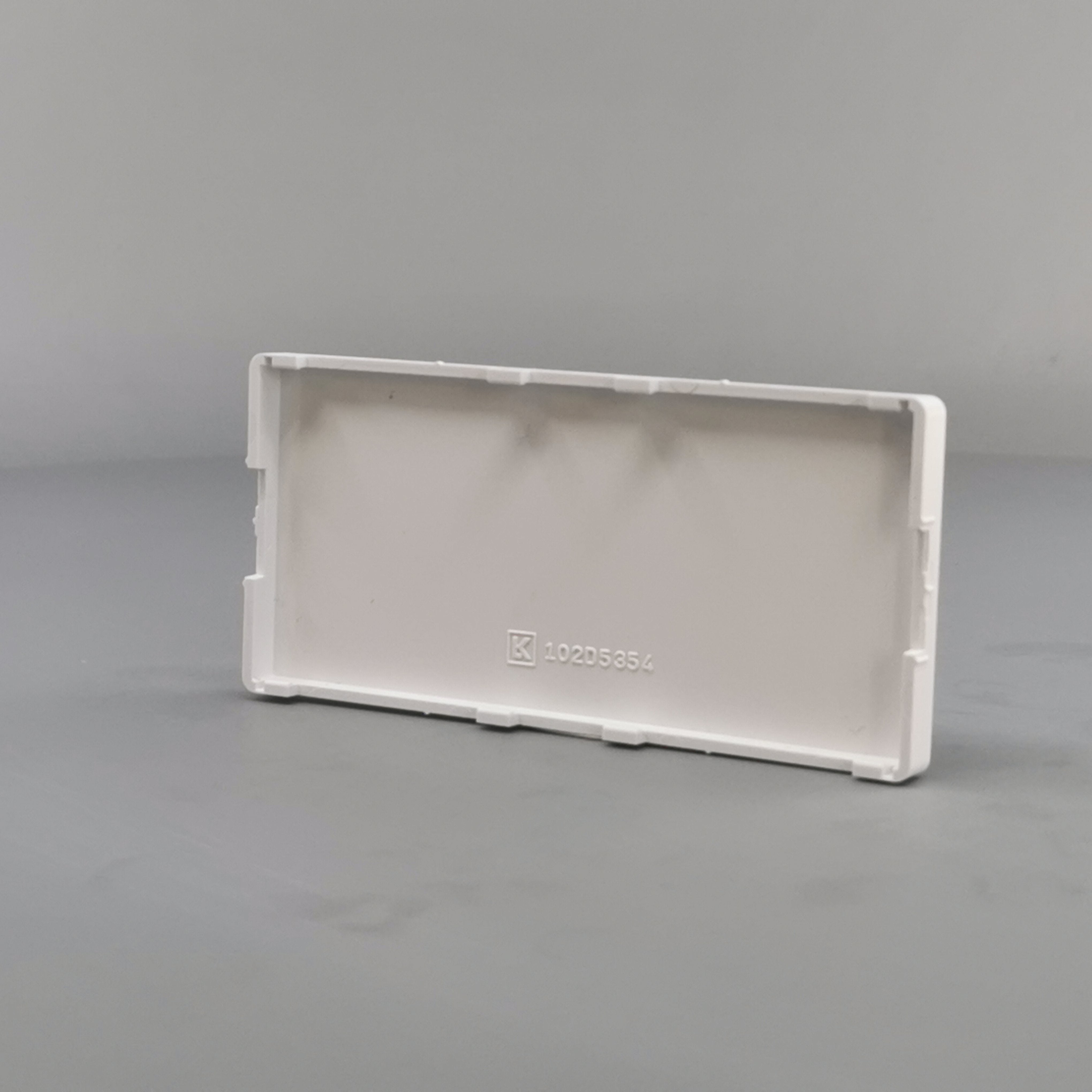 Fuga afdækning for blænddæksel 2 modul hvid