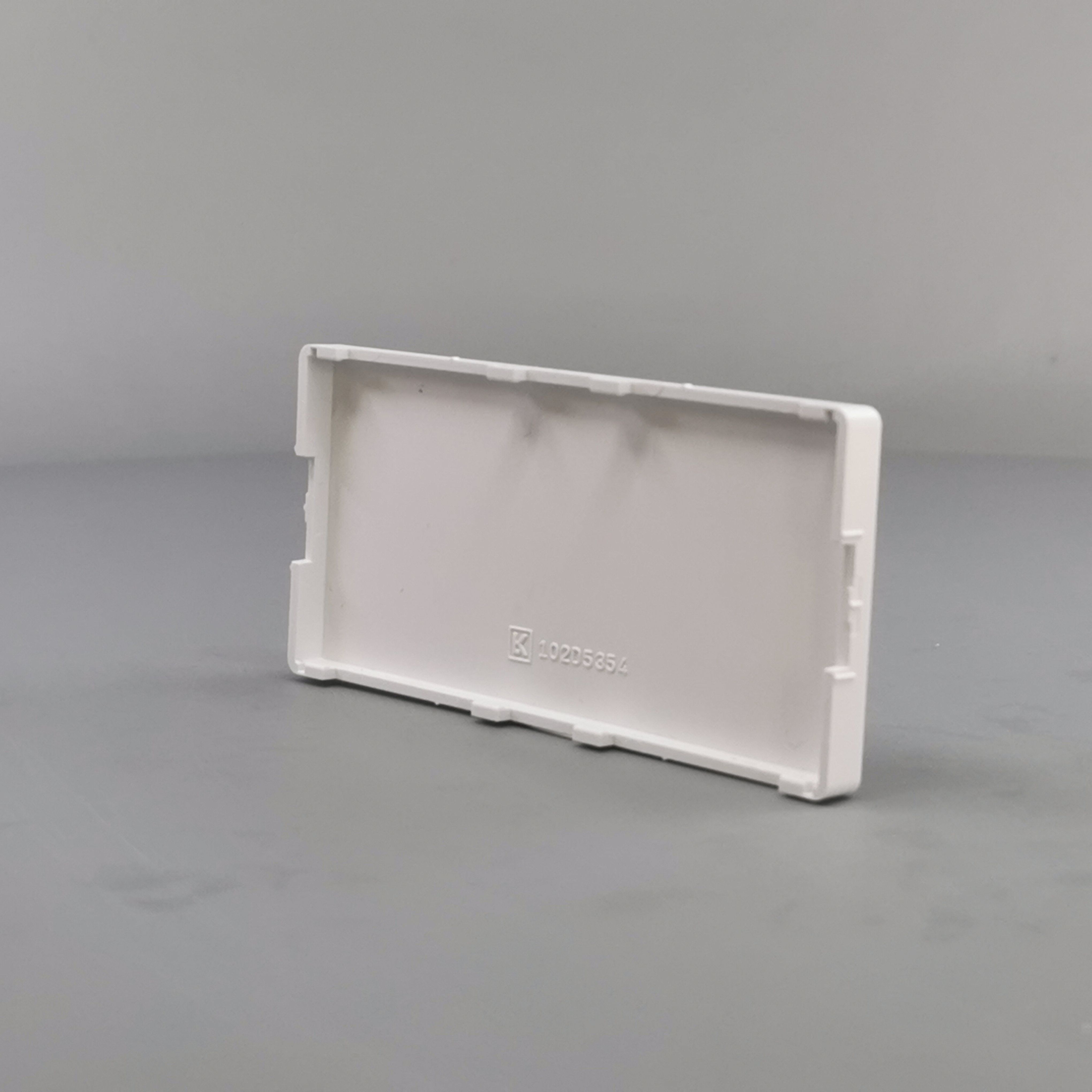 Fuga afdækning for blænddæksel 2 modul hvid