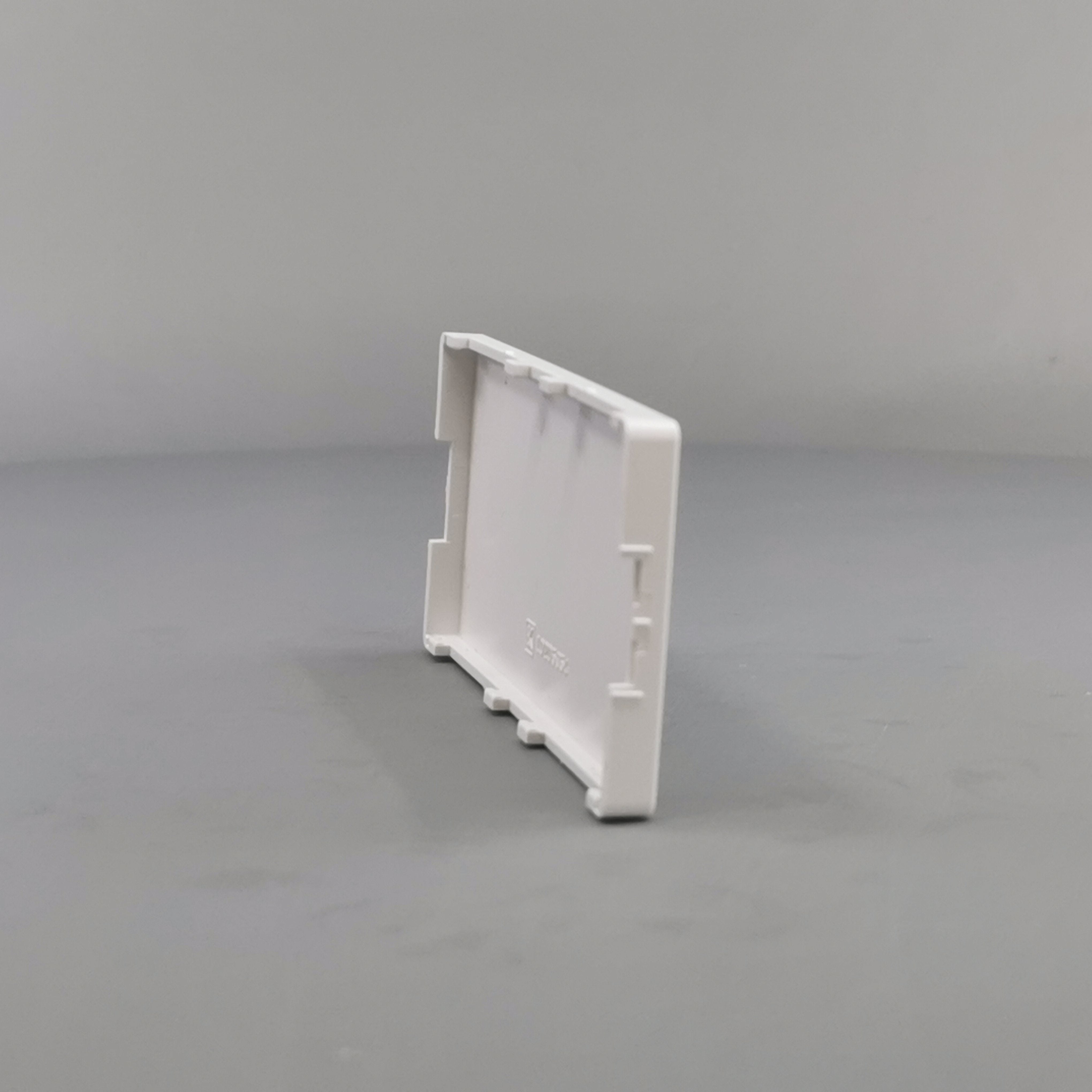 Fuga afdækning for blænddæksel 2 modul hvid