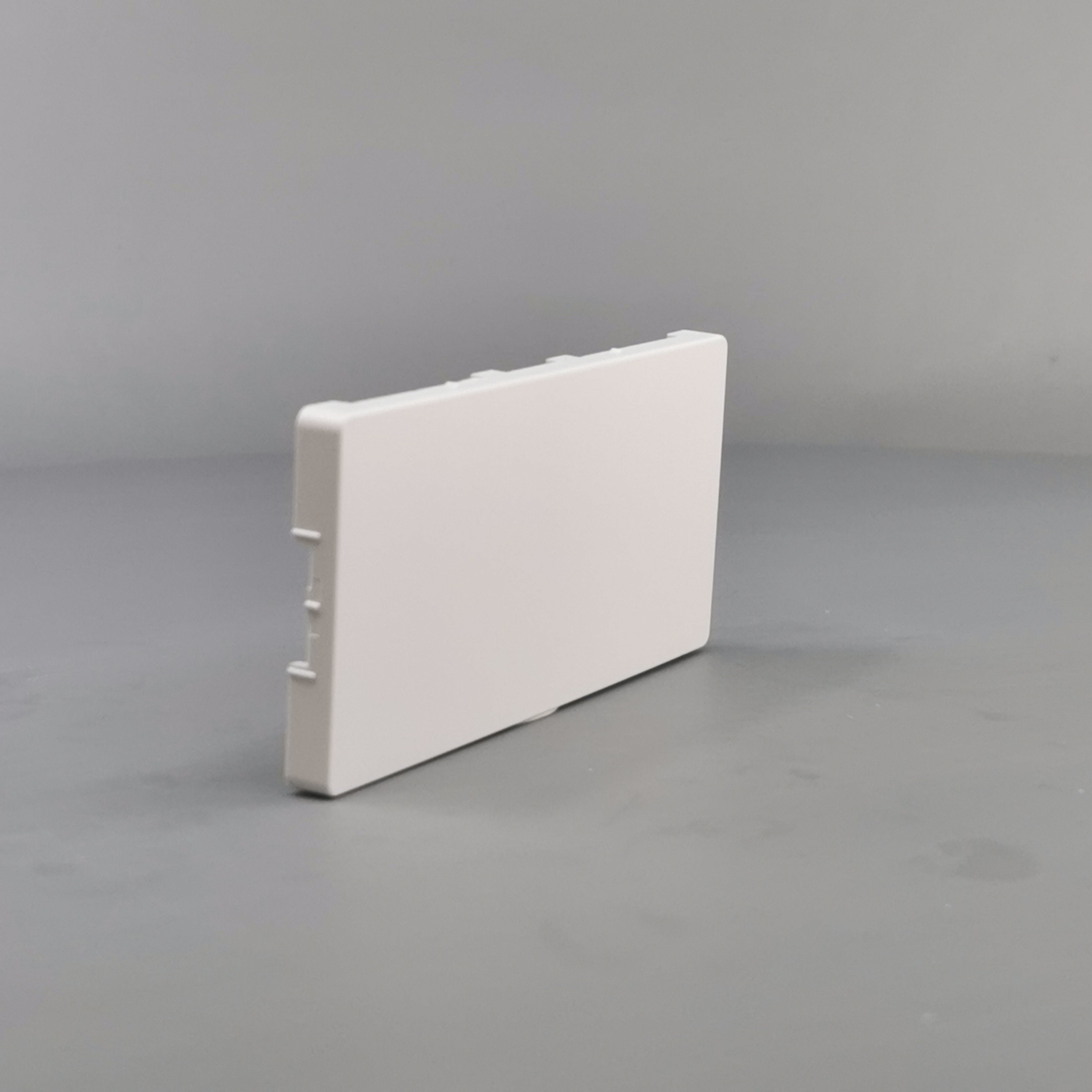 Fuga afdækning for blænddæksel 2 modul hvid