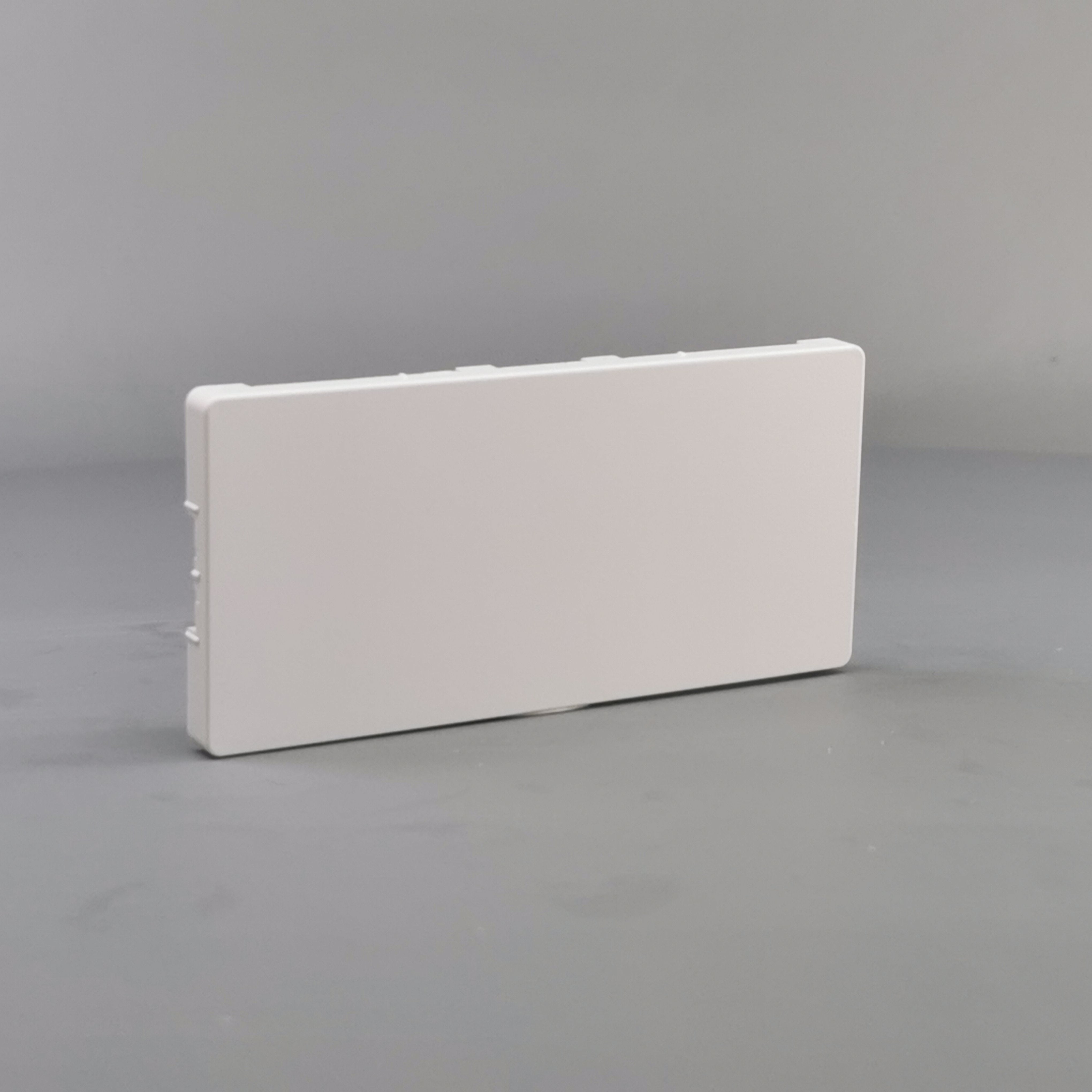 Fuga afdækning for blænddæksel 2 modul hvid