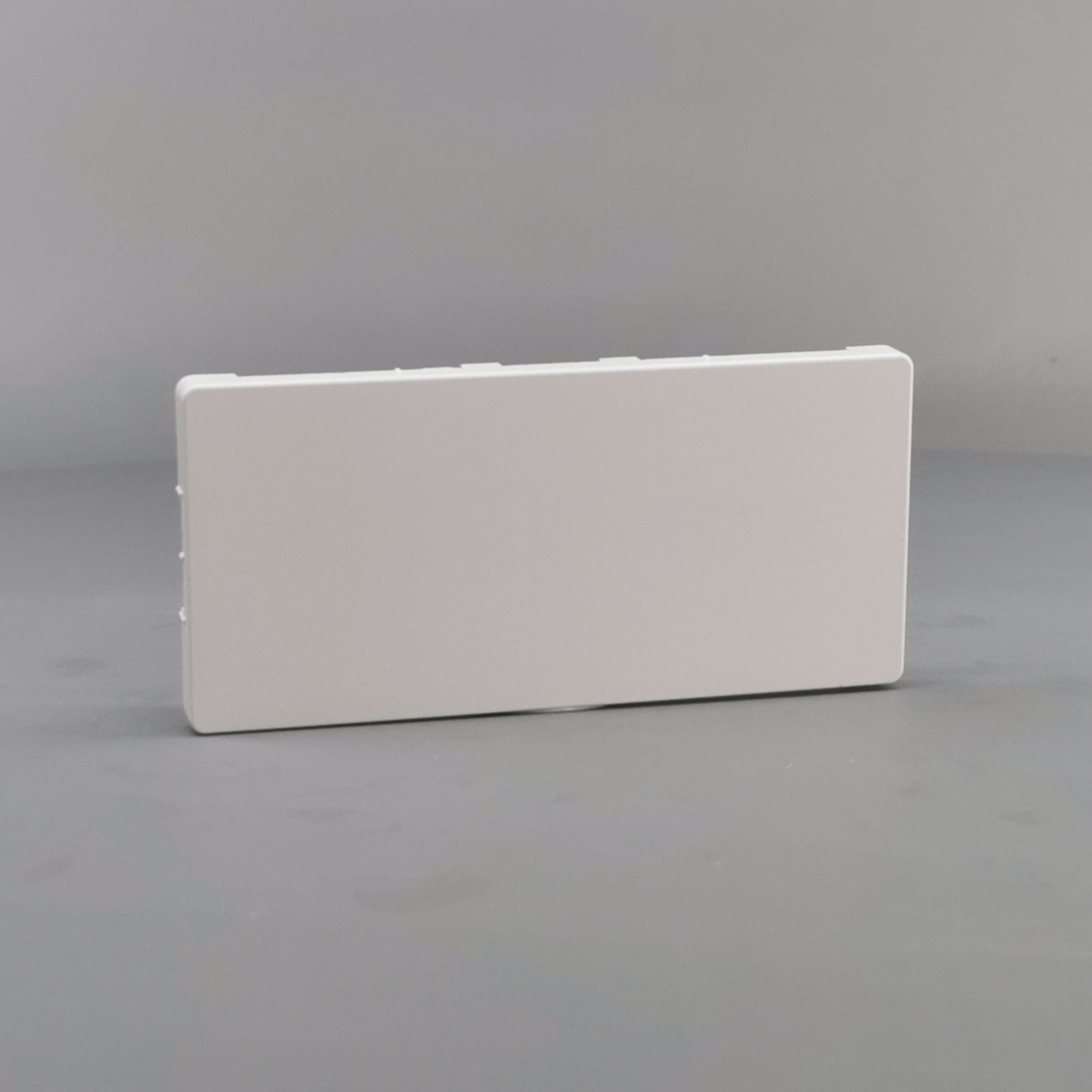 Fuga afdækning for blænddæksel 2 modul hvid