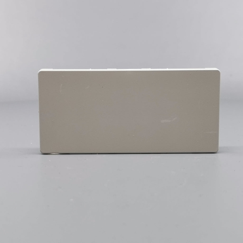 Fuga afdækning for blænddæksel 2 modul lysegrå