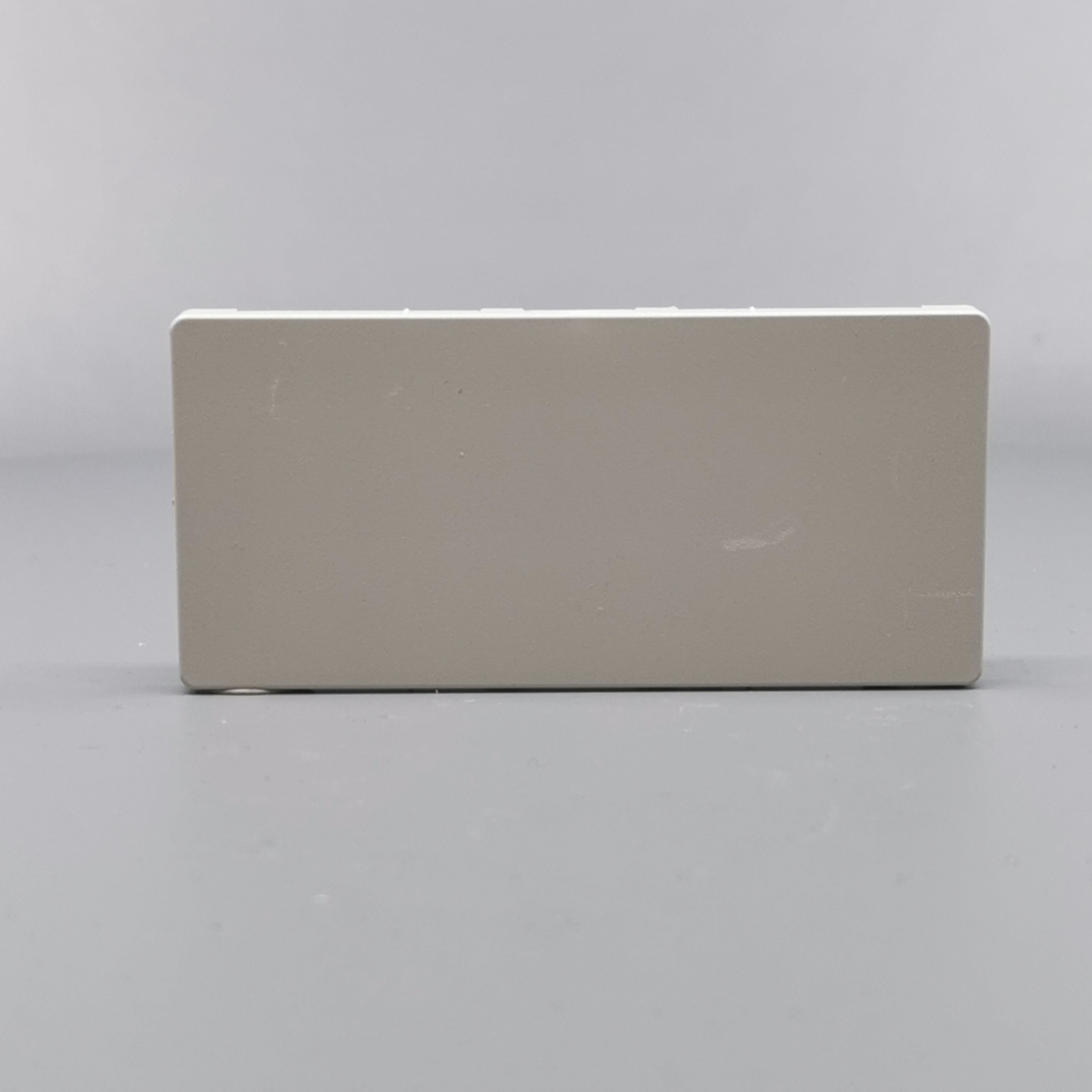 Fuga afdækning for blænddæksel 2 modul lysegrå