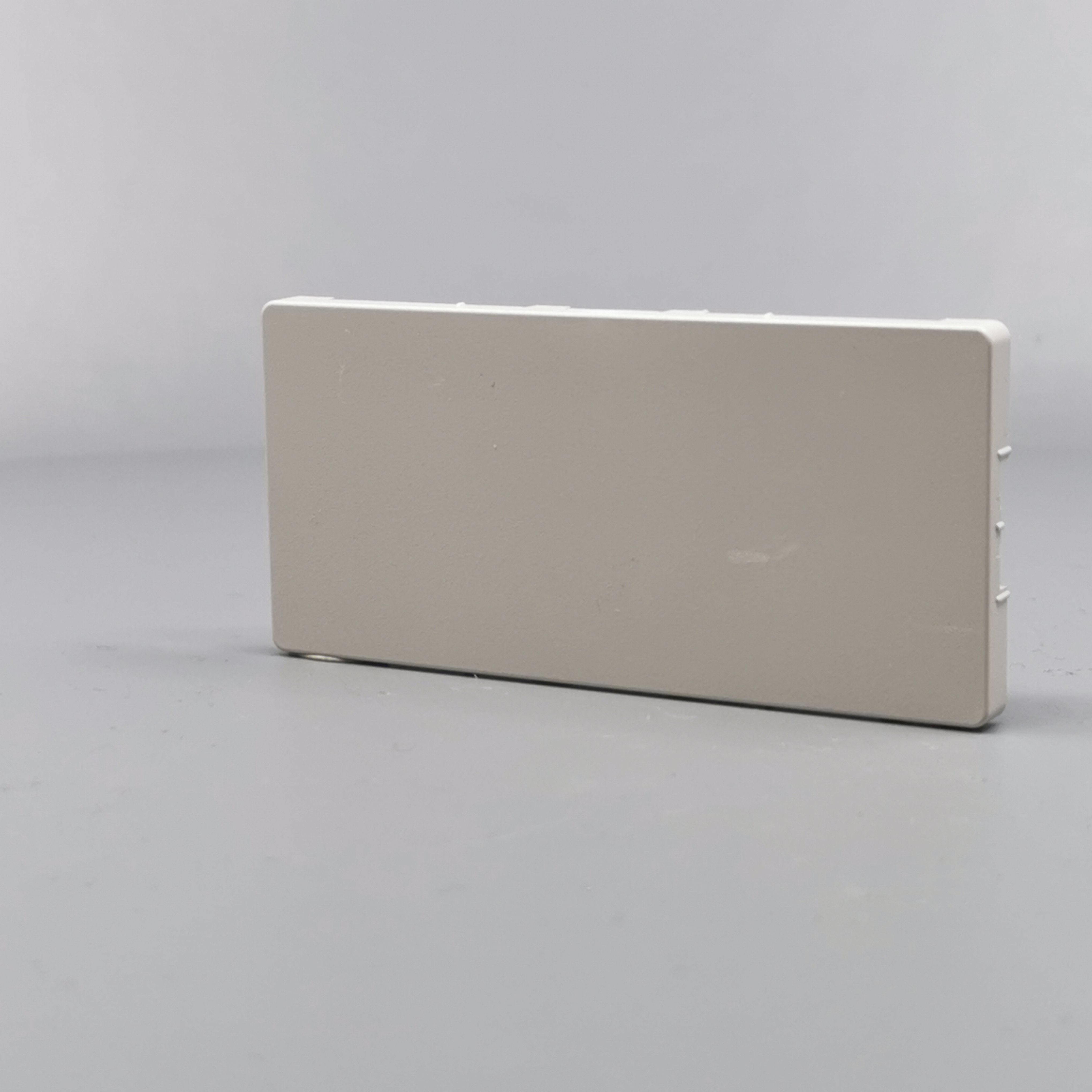 Fuga afdækning for blænddæksel 2 modul lysegrå