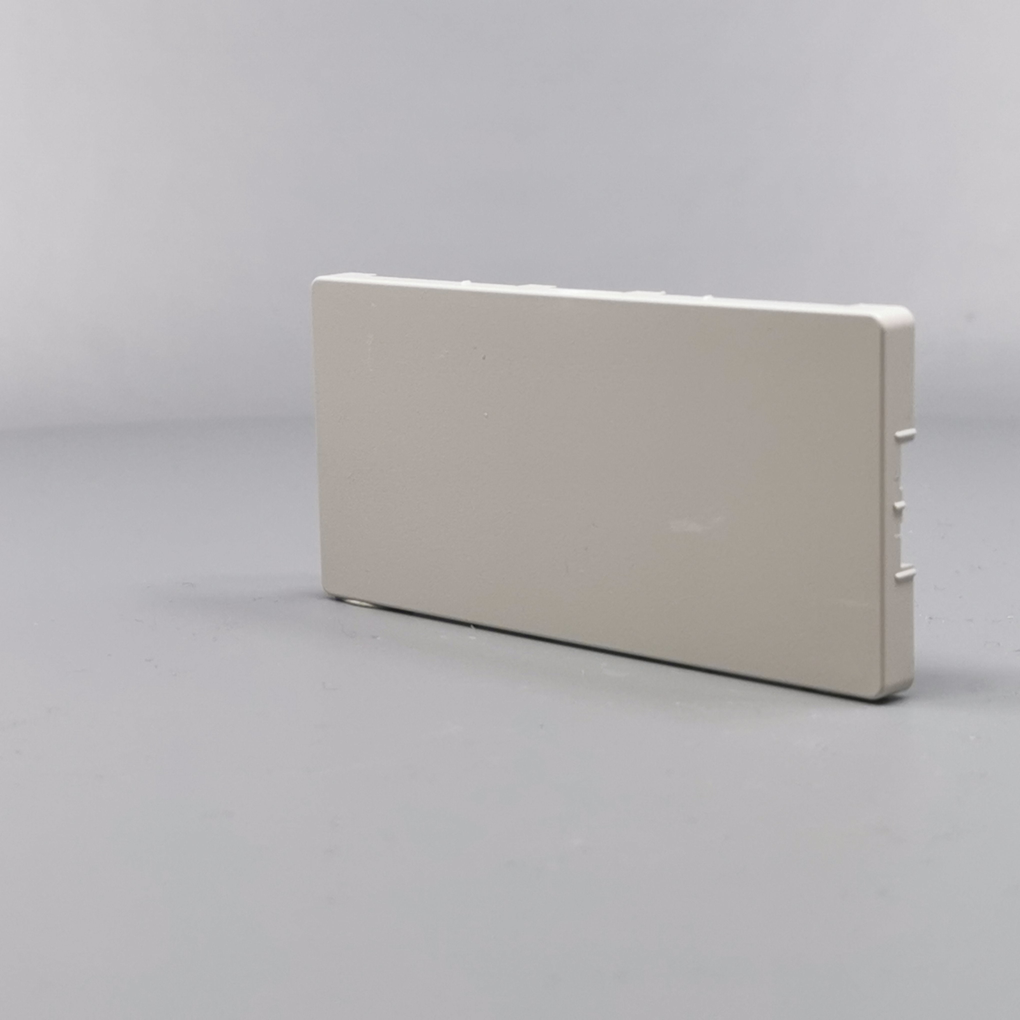 Fuga afdækning for blænddæksel 2 modul lysegrå