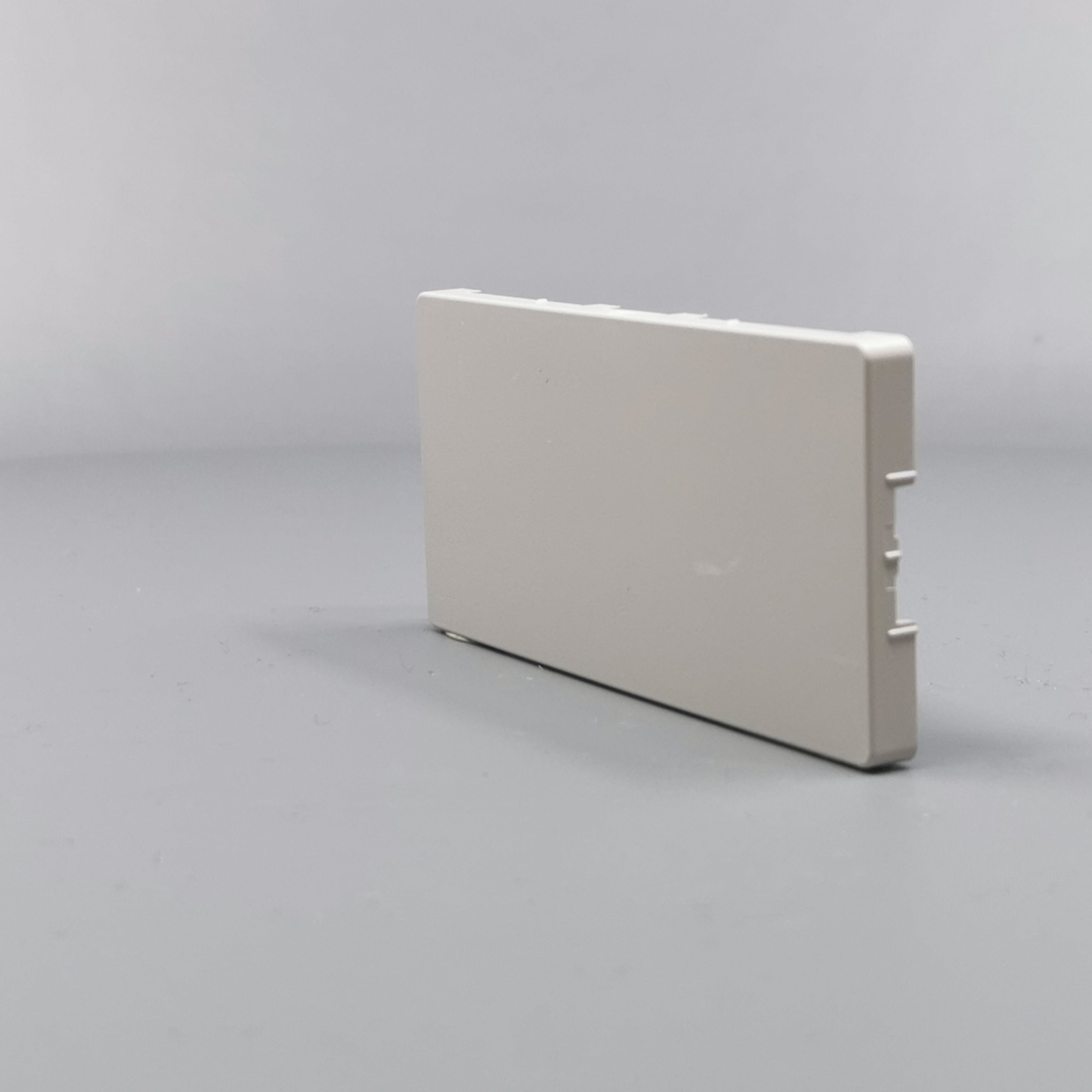 Fuga afdækning for blænddæksel 2 modul lysegrå