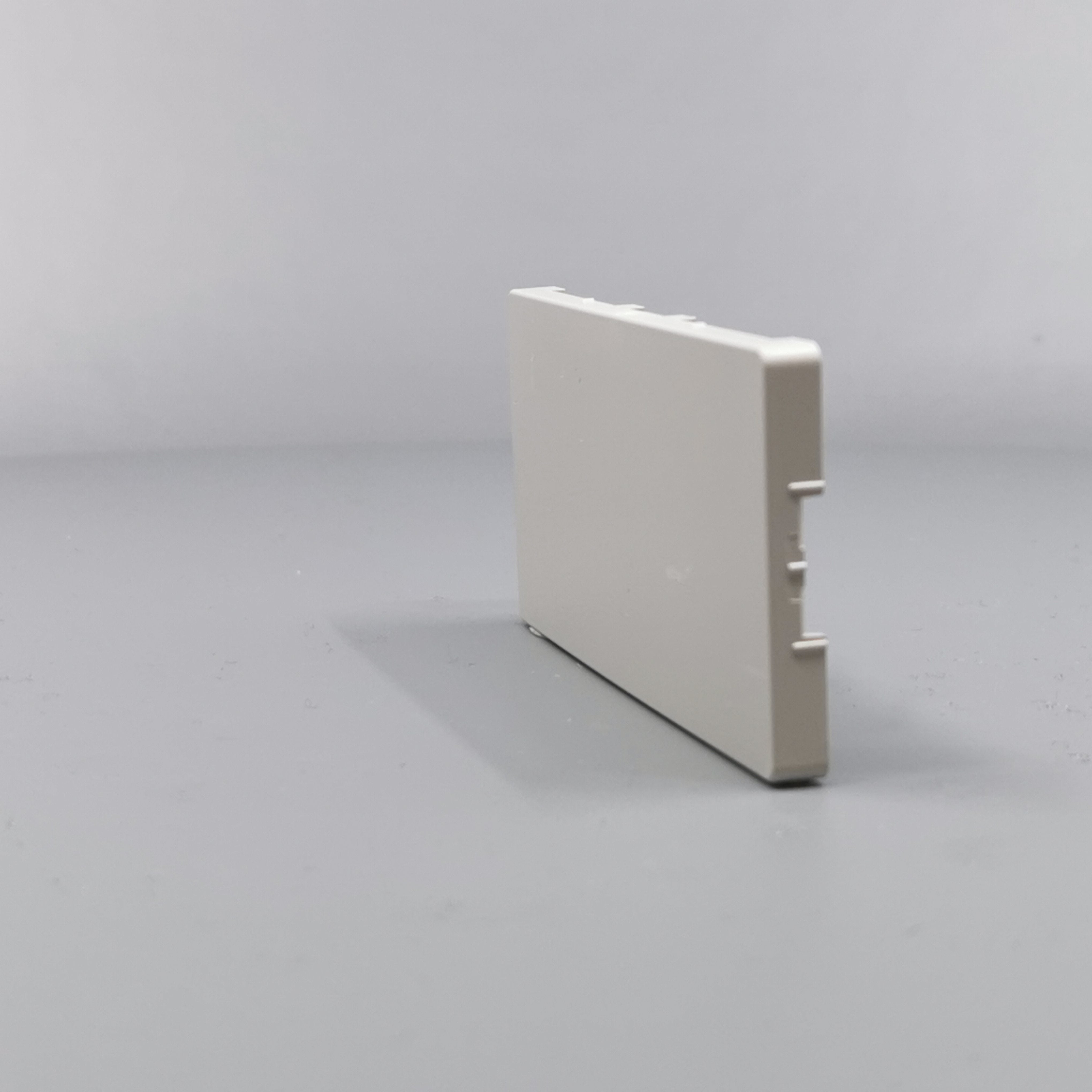 Fuga afdækning for blænddæksel 2 modul lysegrå