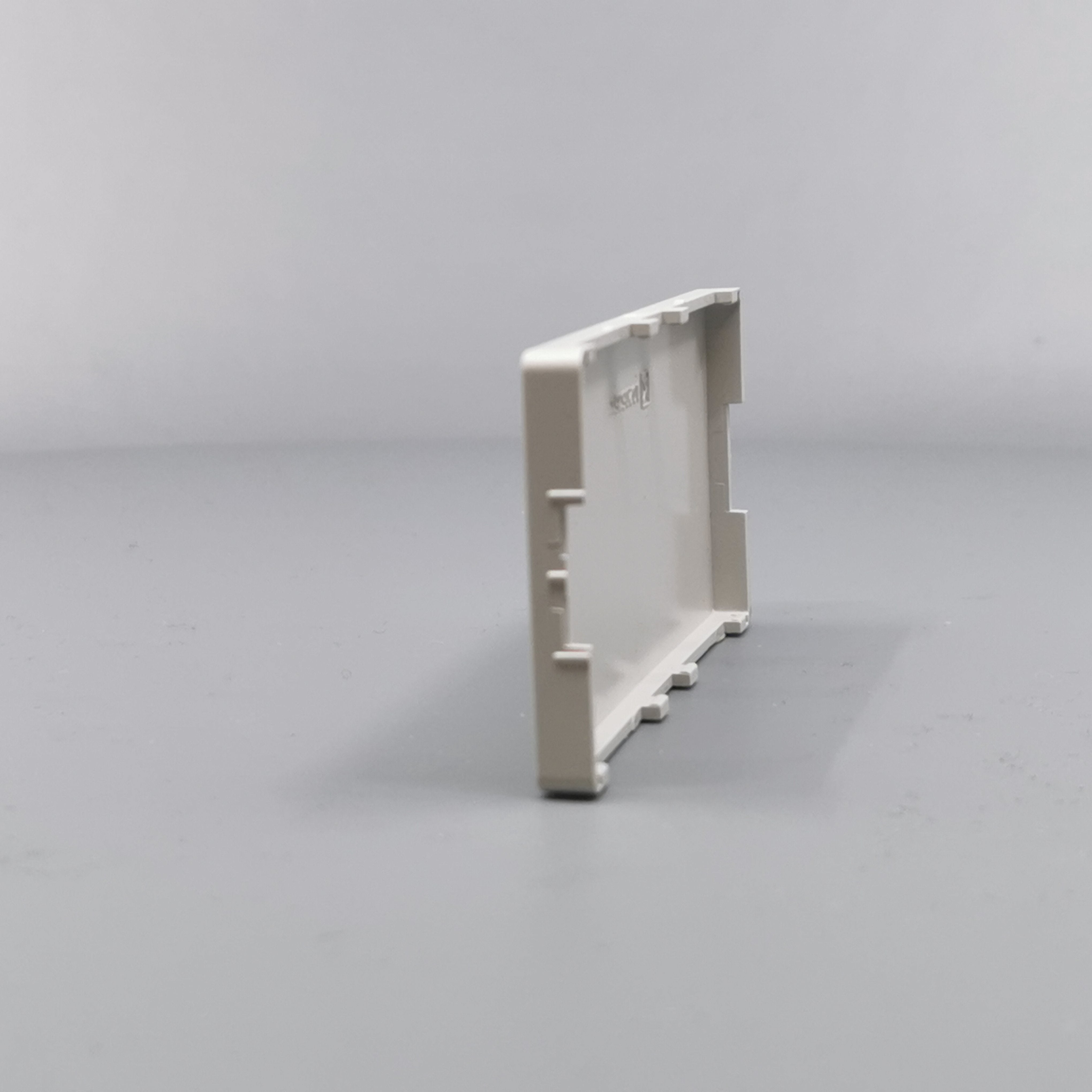 Fuga afdækning for blænddæksel 2 modul lysegrå