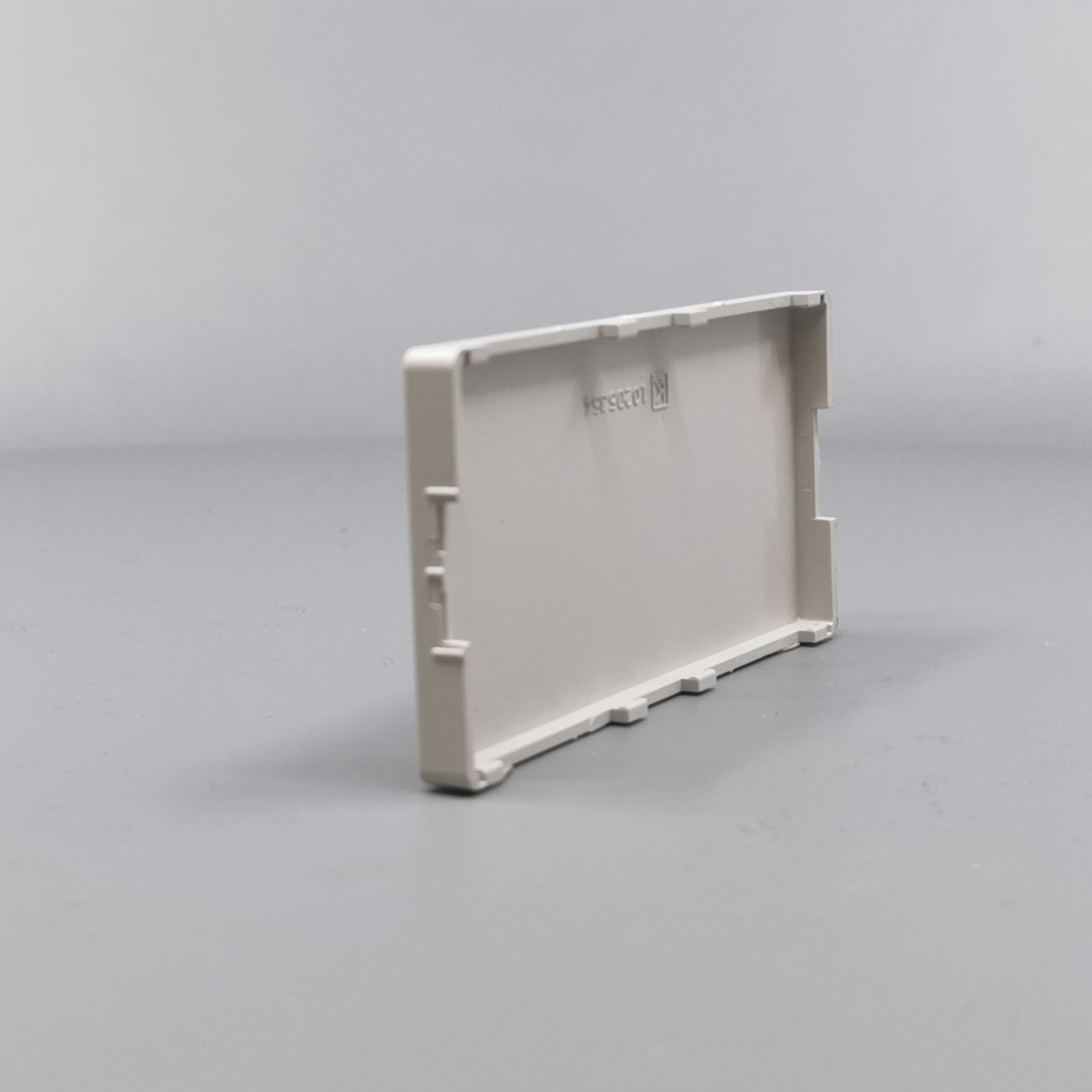 Fuga afdækning for blænddæksel 2 modul lysegrå