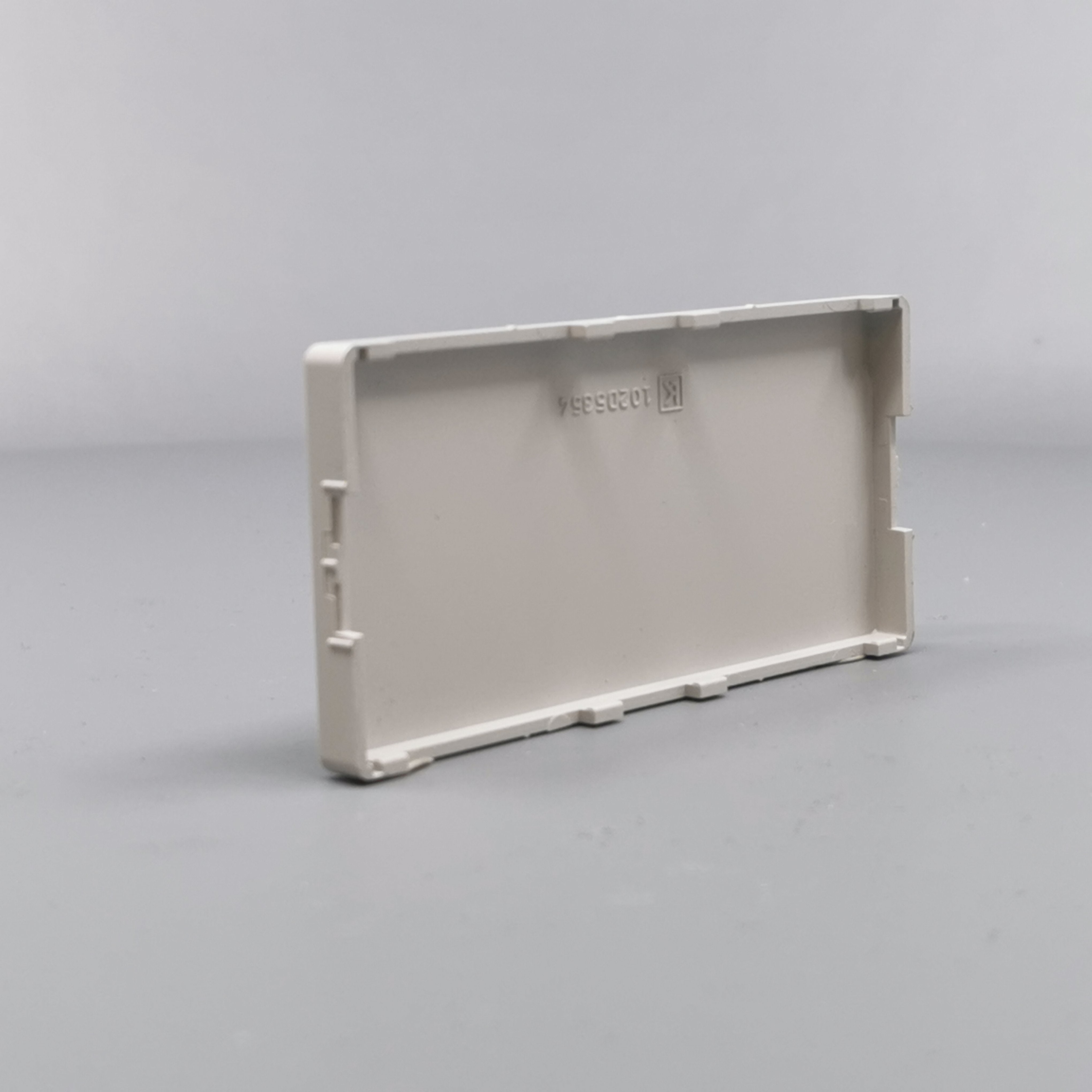 Fuga afdækning for blænddæksel 2 modul lysegrå