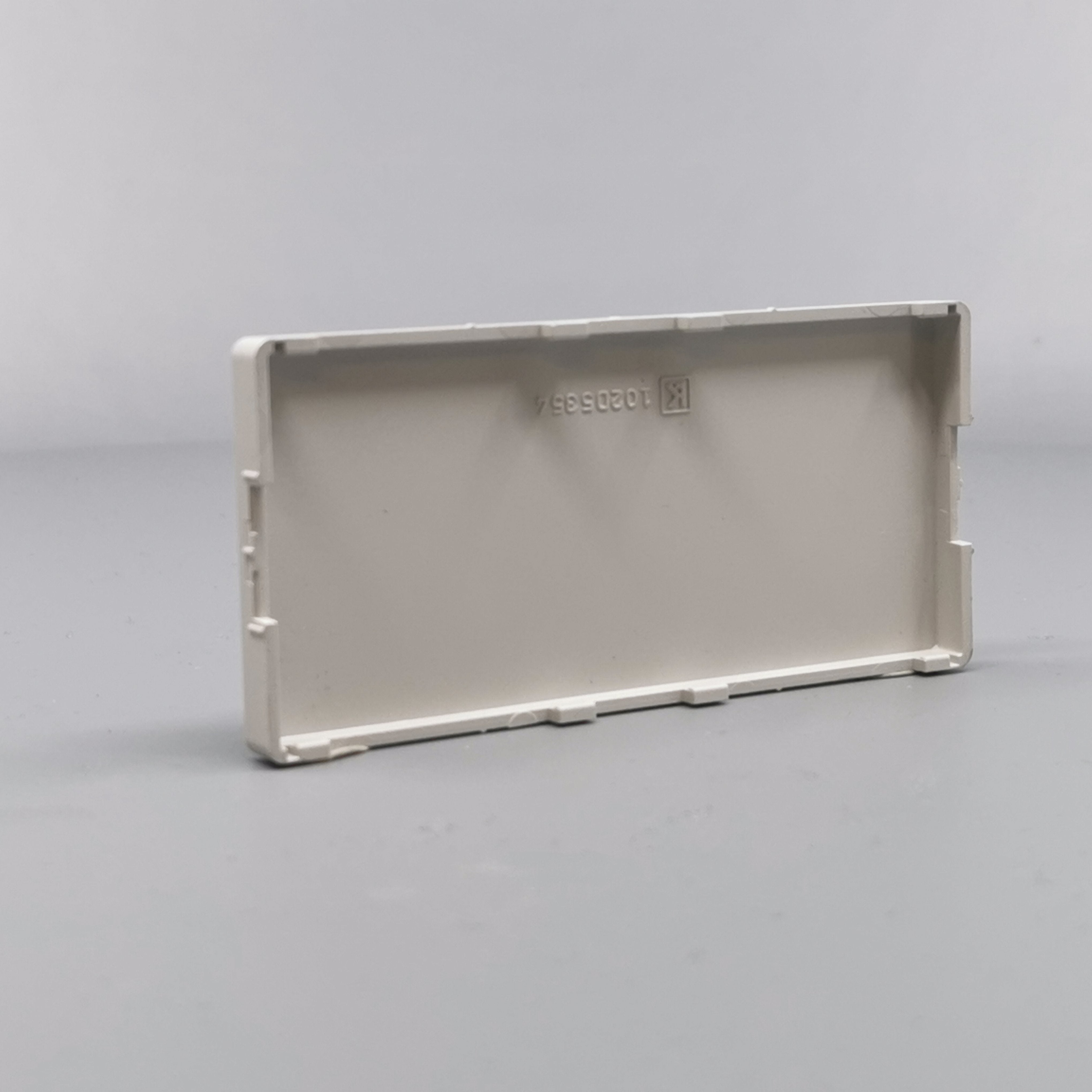 Fuga afdækning for blænddæksel 2 modul lysegrå