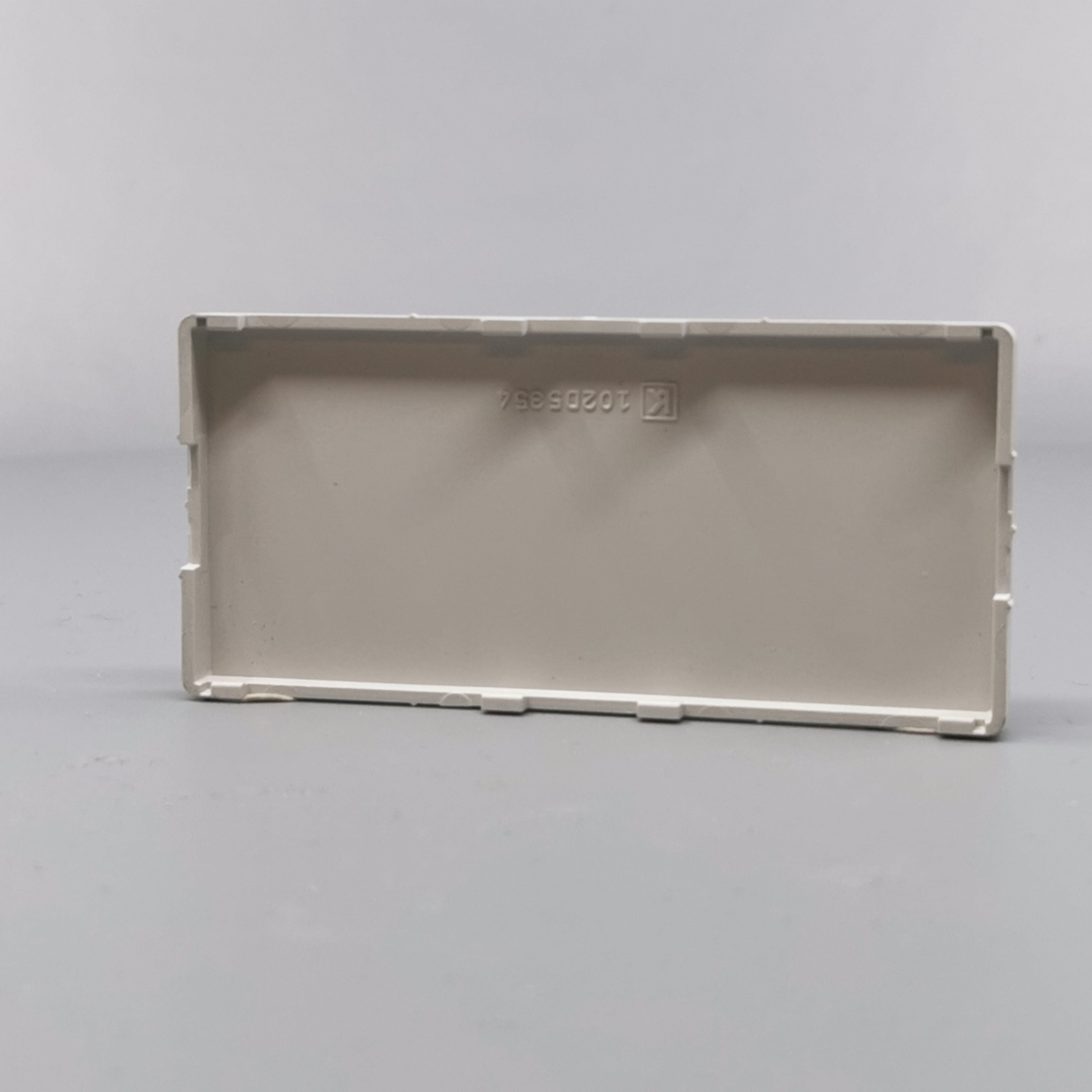 Fuga afdækning for blænddæksel 2 modul lysegrå