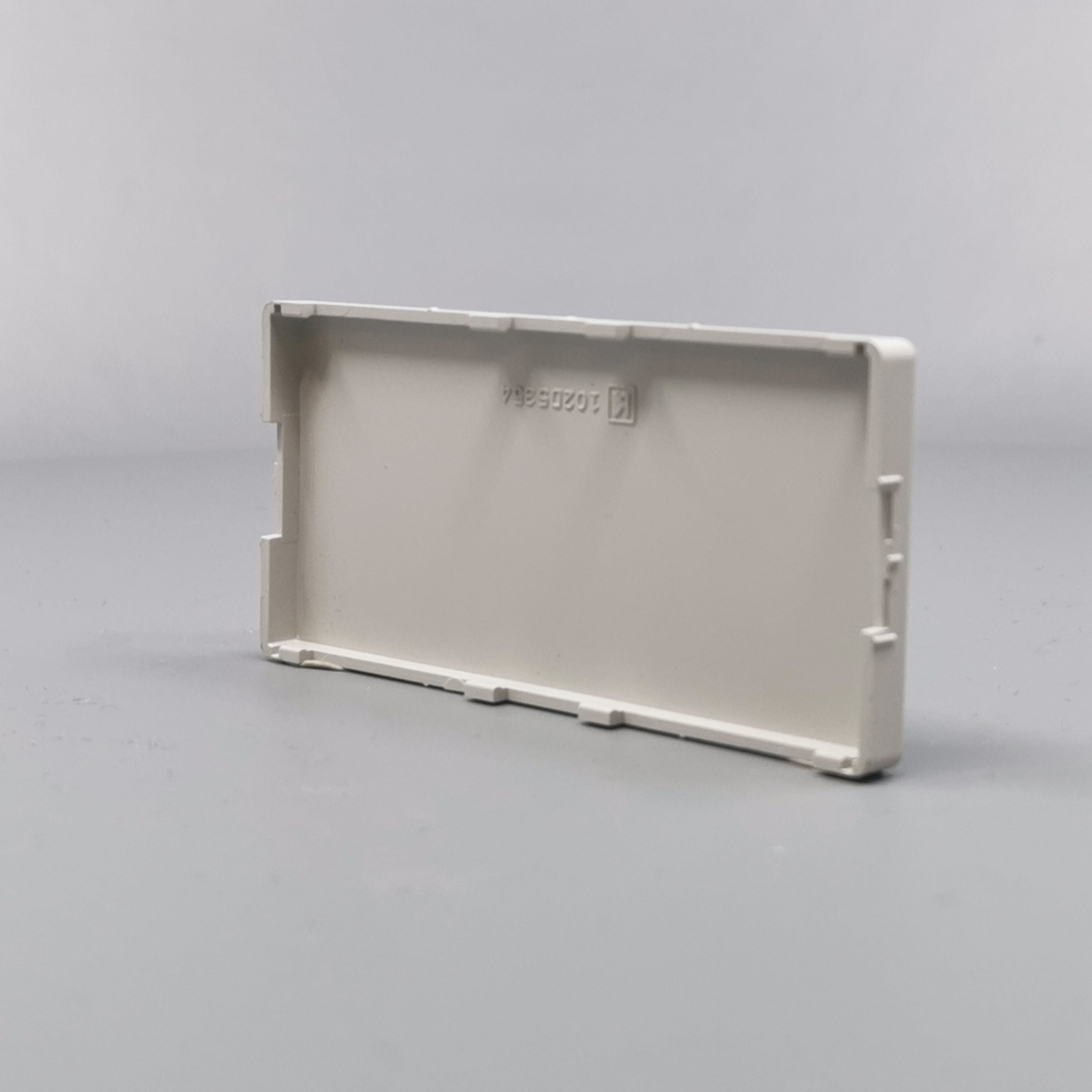 Fuga afdækning for blænddæksel 2 modul lysegrå