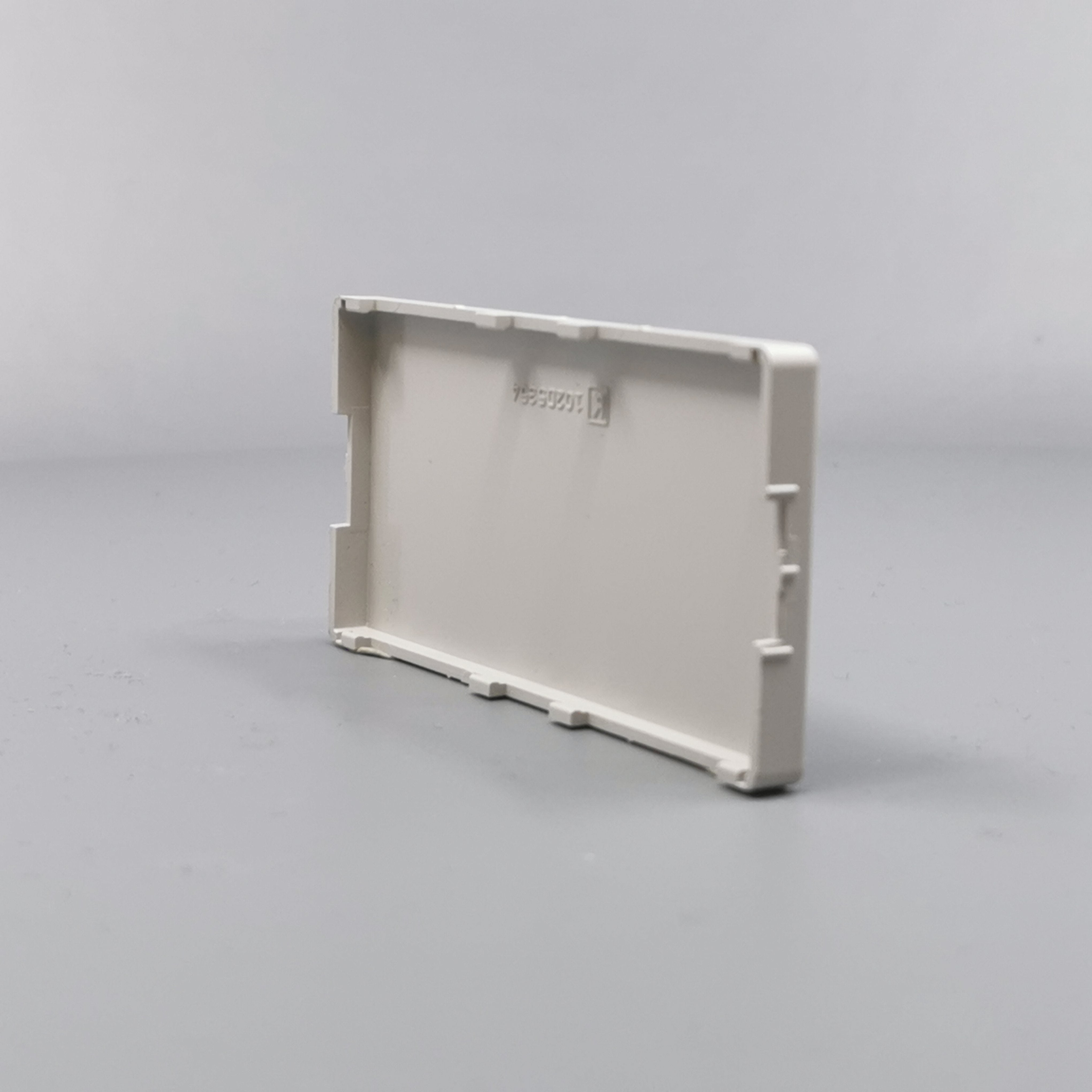 Fuga afdækning for blænddæksel 2 modul lysegrå