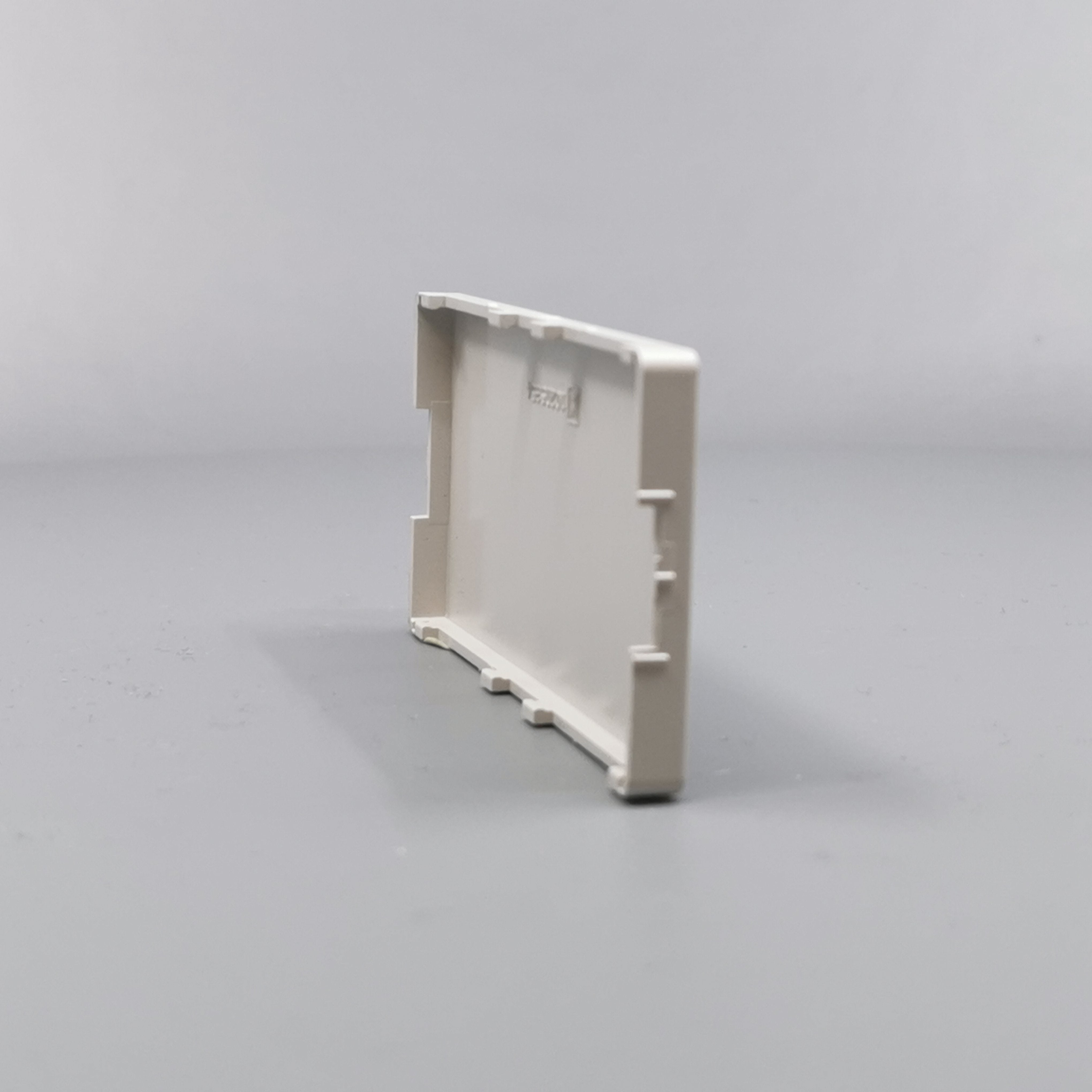 Fuga afdækning for blænddæksel 2 modul lysegrå