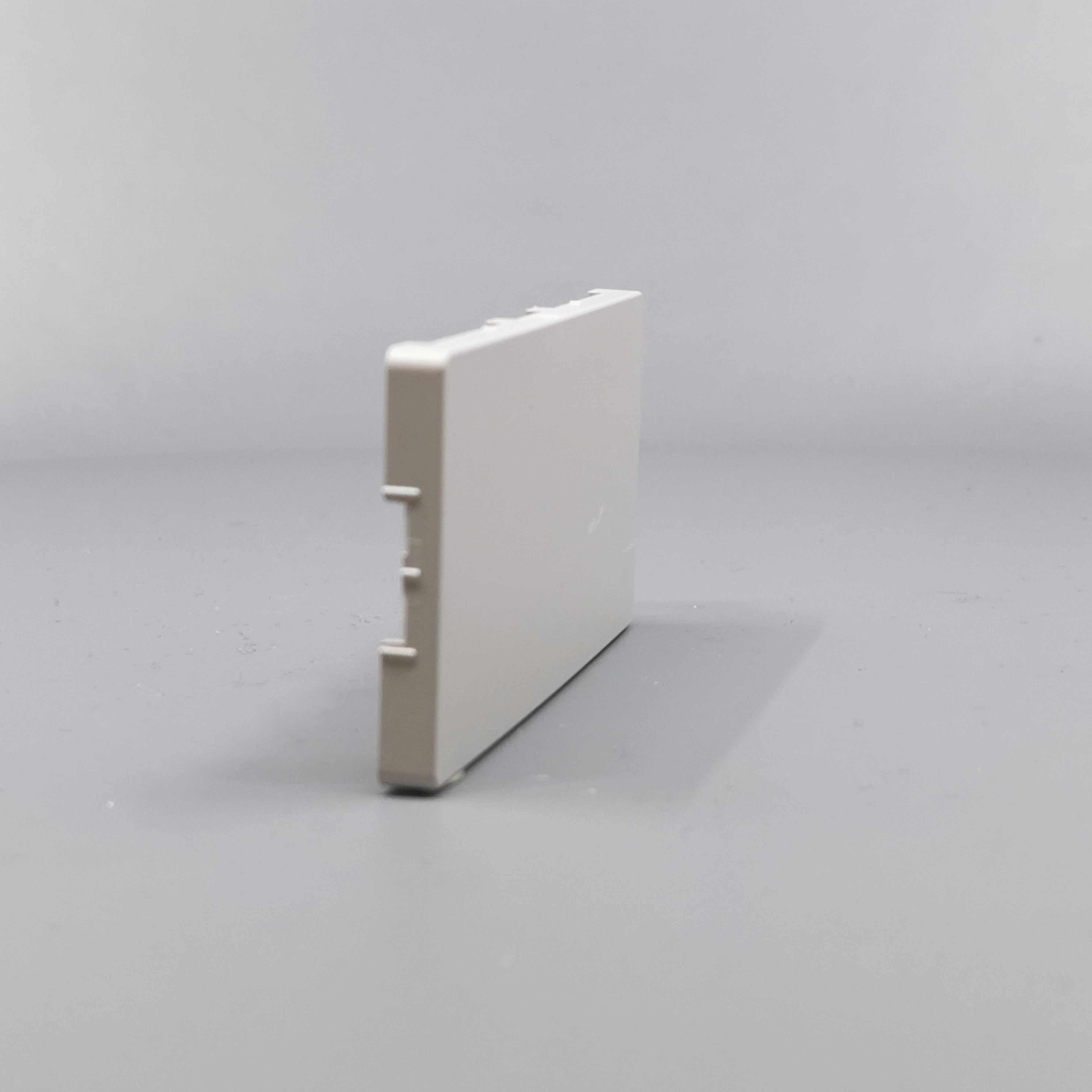 Fuga afdækning for blænddæksel 2 modul lysegrå