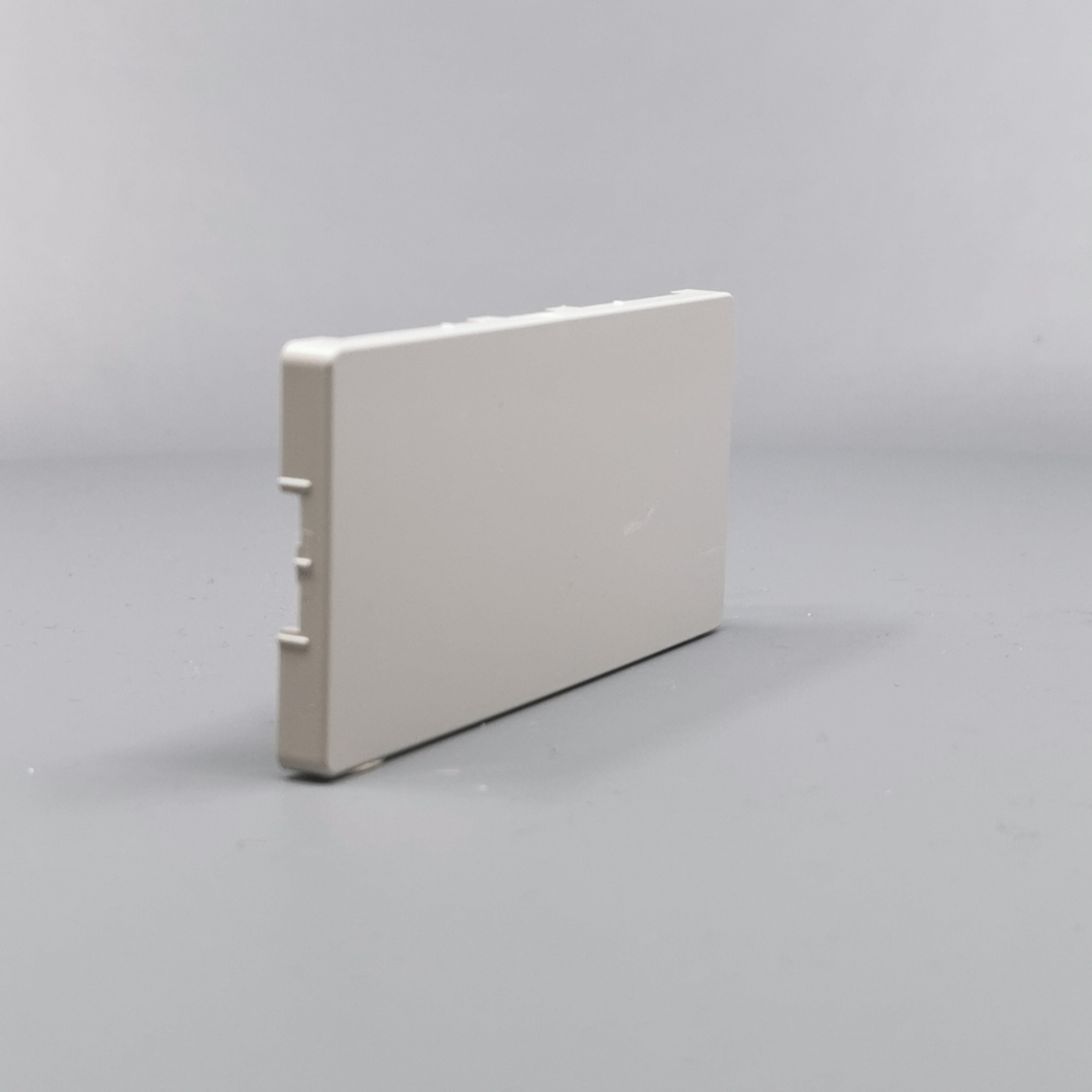 Fuga afdækning for blænddæksel 2 modul lysegrå