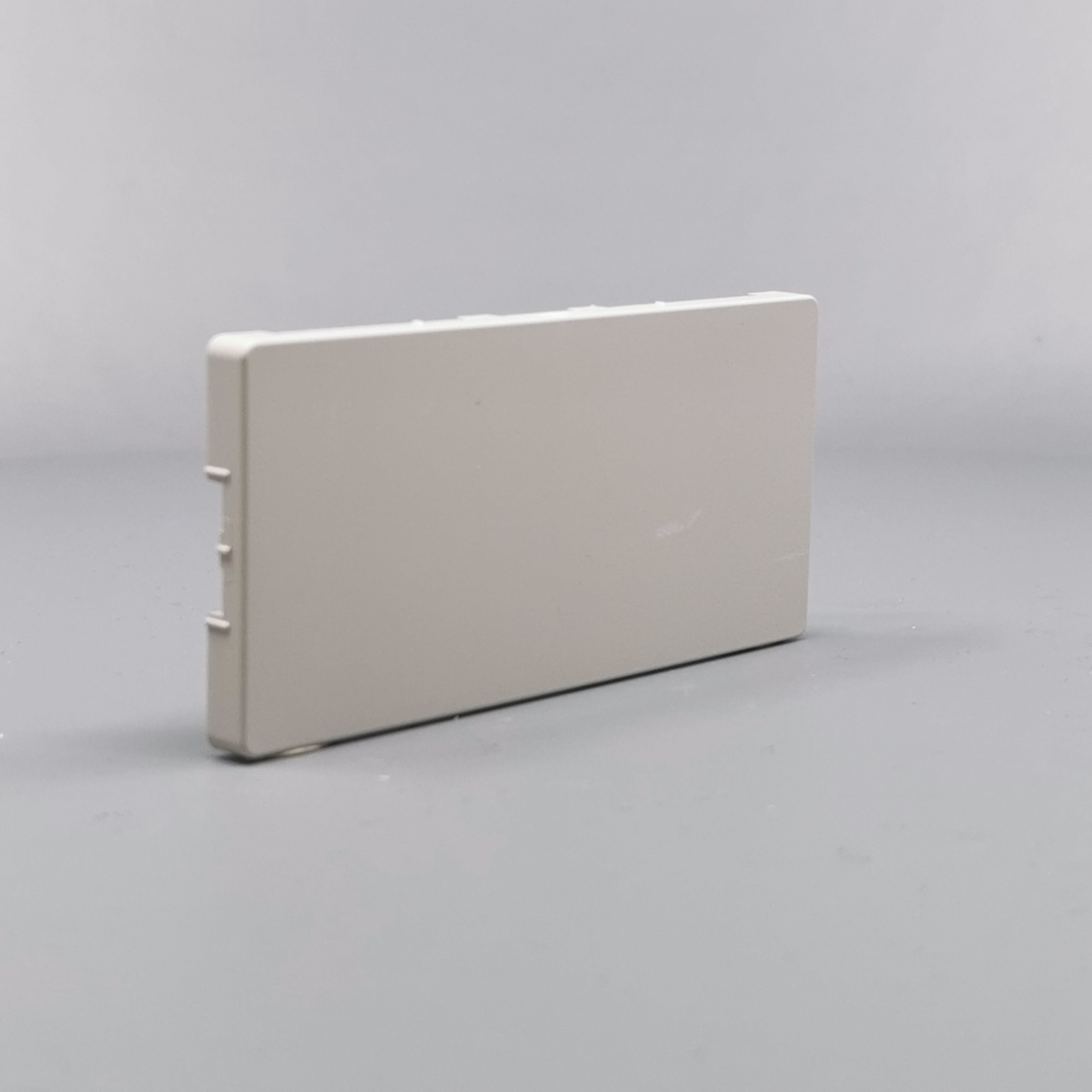 Fuga afdækning for blænddæksel 2 modul lysegrå