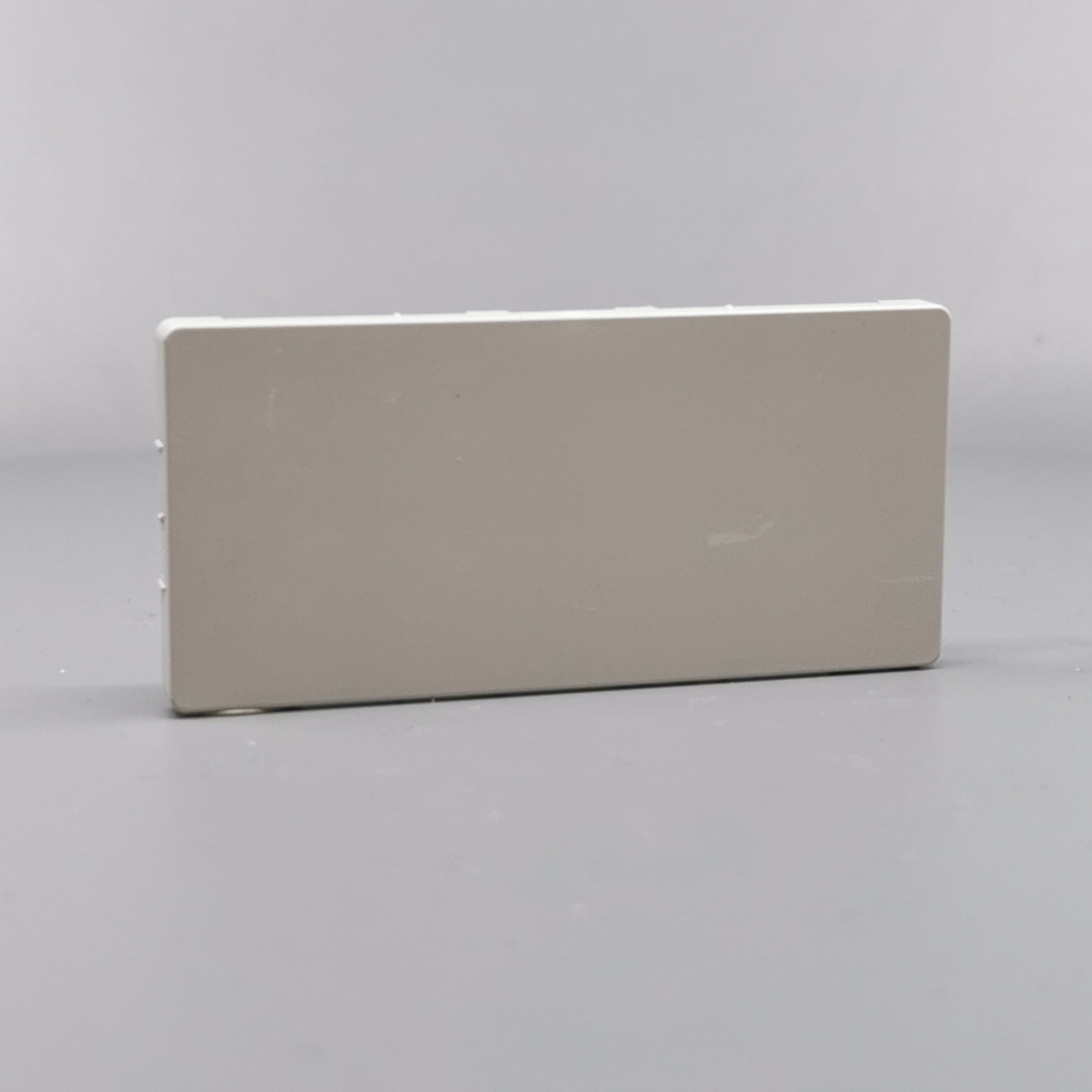 Fuga afdækning for blænddæksel 2 modul lysegrå