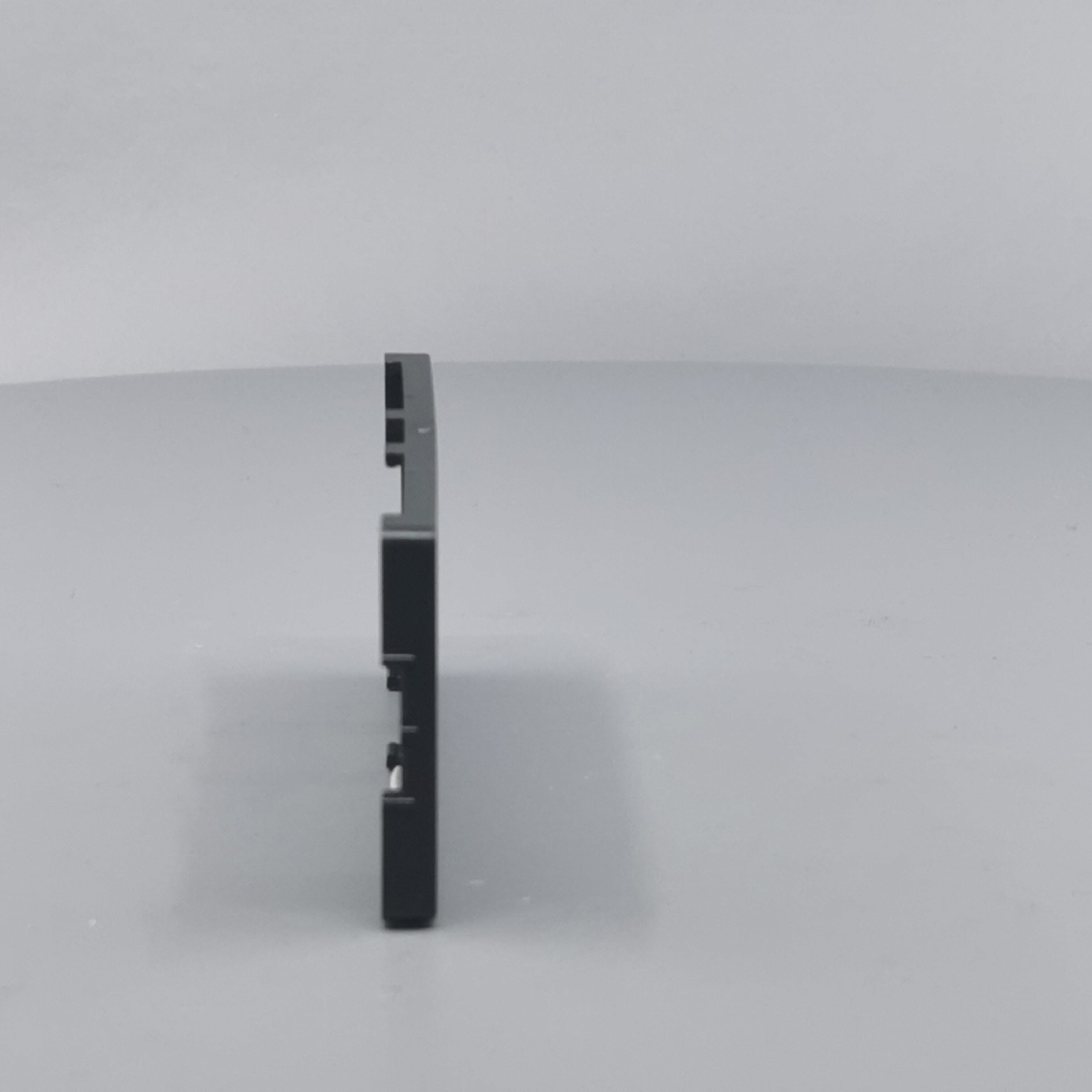 Fuga afdækning for blænddæksel 2 modul koksgrå