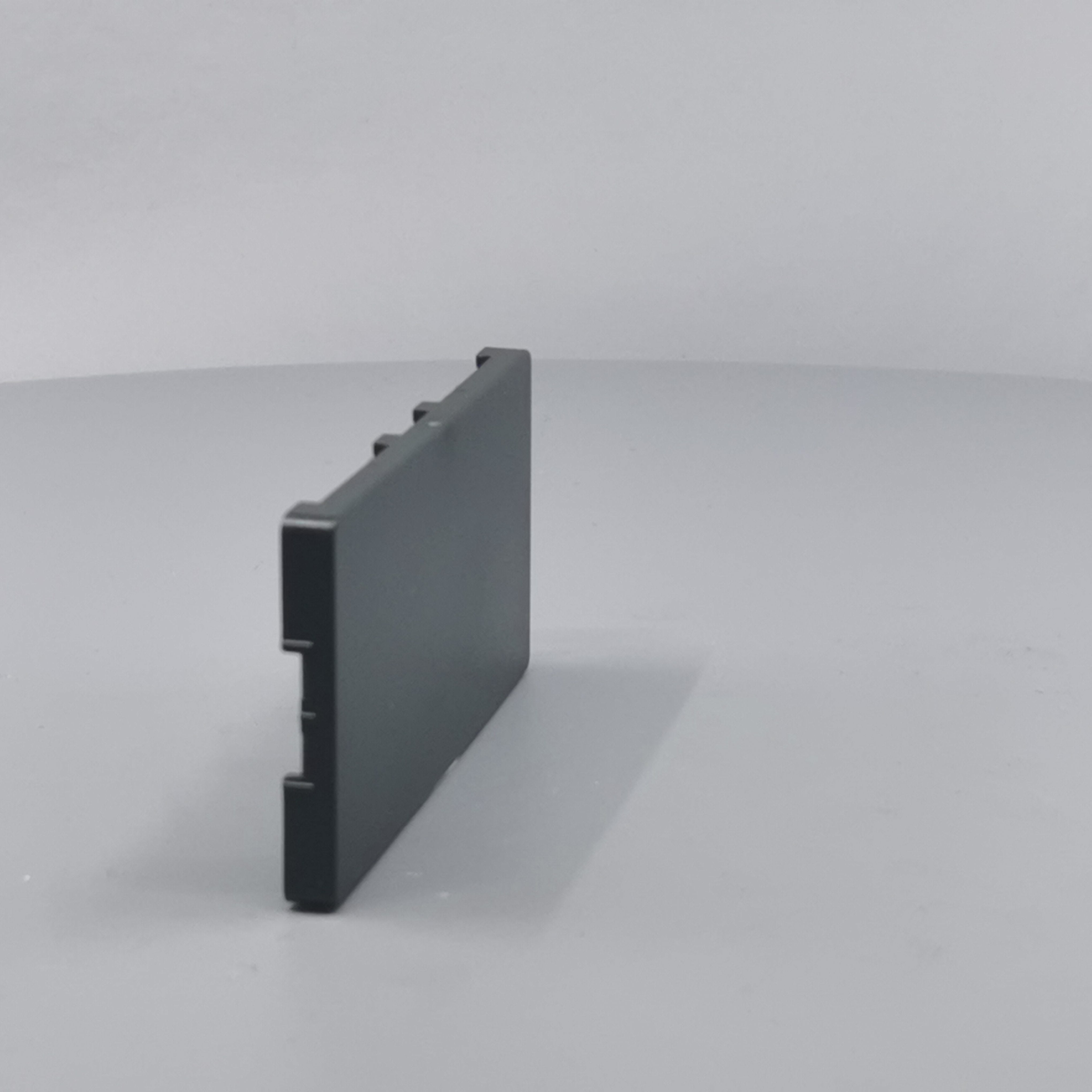 Fuga afdækning for blænddæksel 2 modul koksgrå