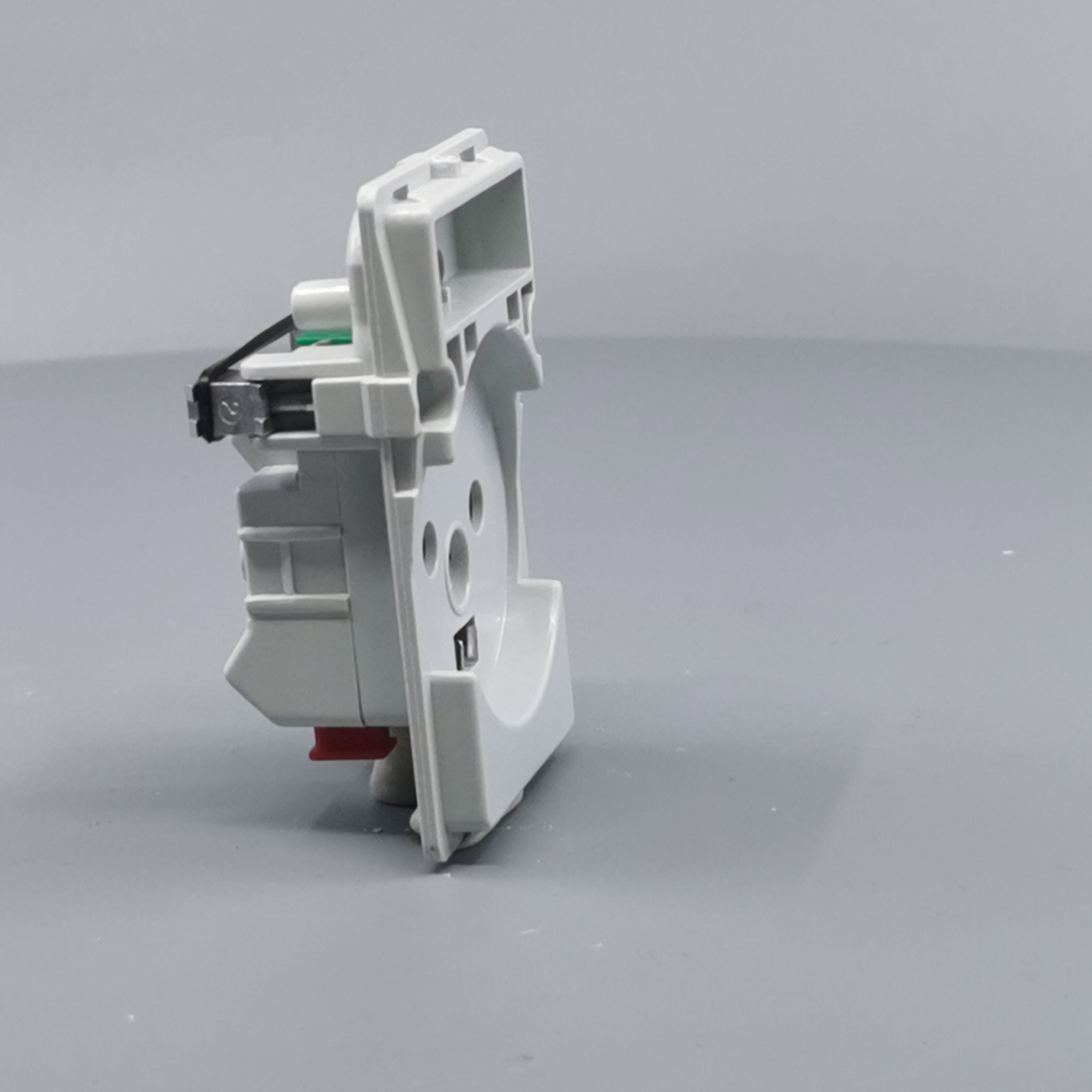 Fuga stikkontakt 2-pol m/jord 1½m uden afdækning