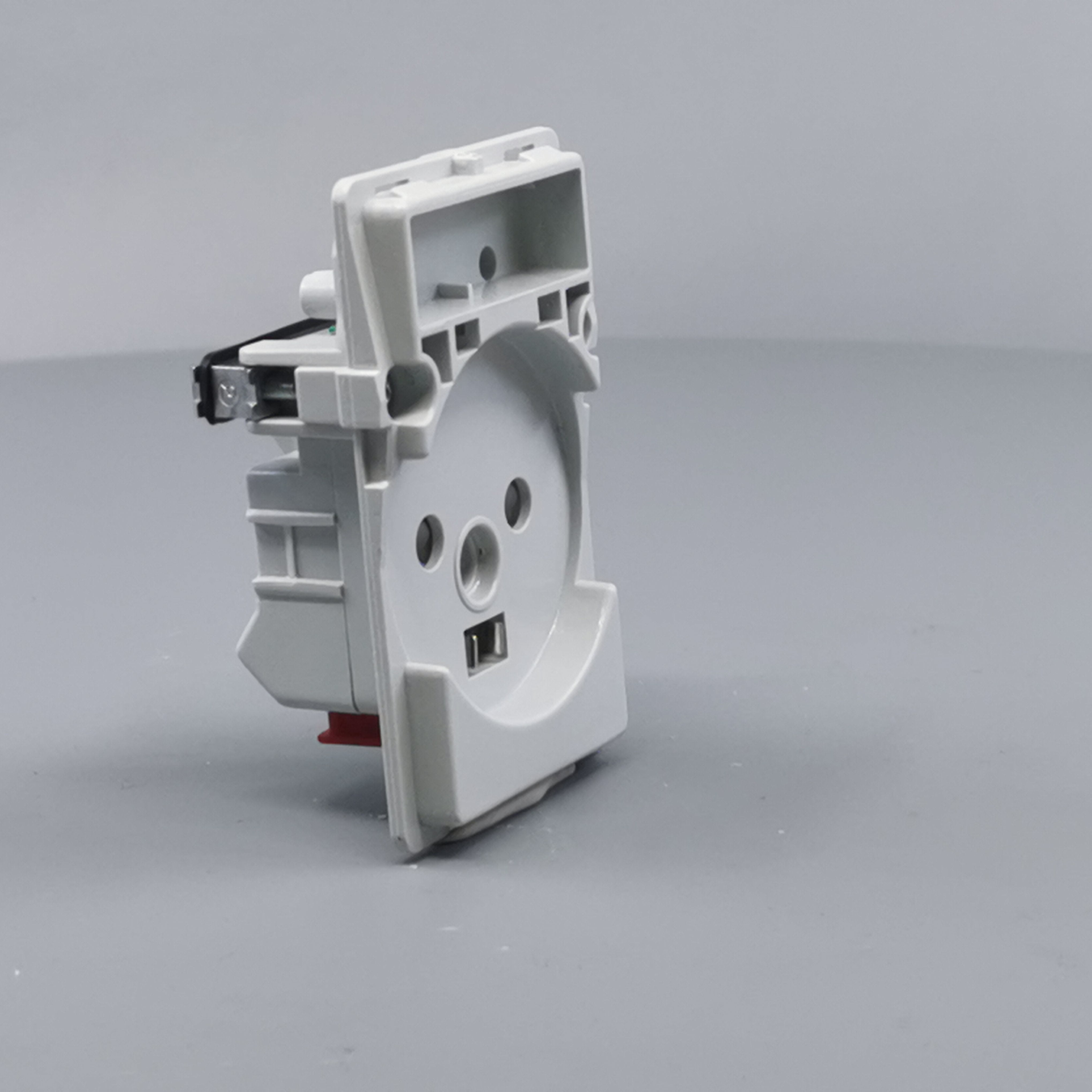 Fuga stikkontakt 2-pol m/jord 1½m uden afdækning