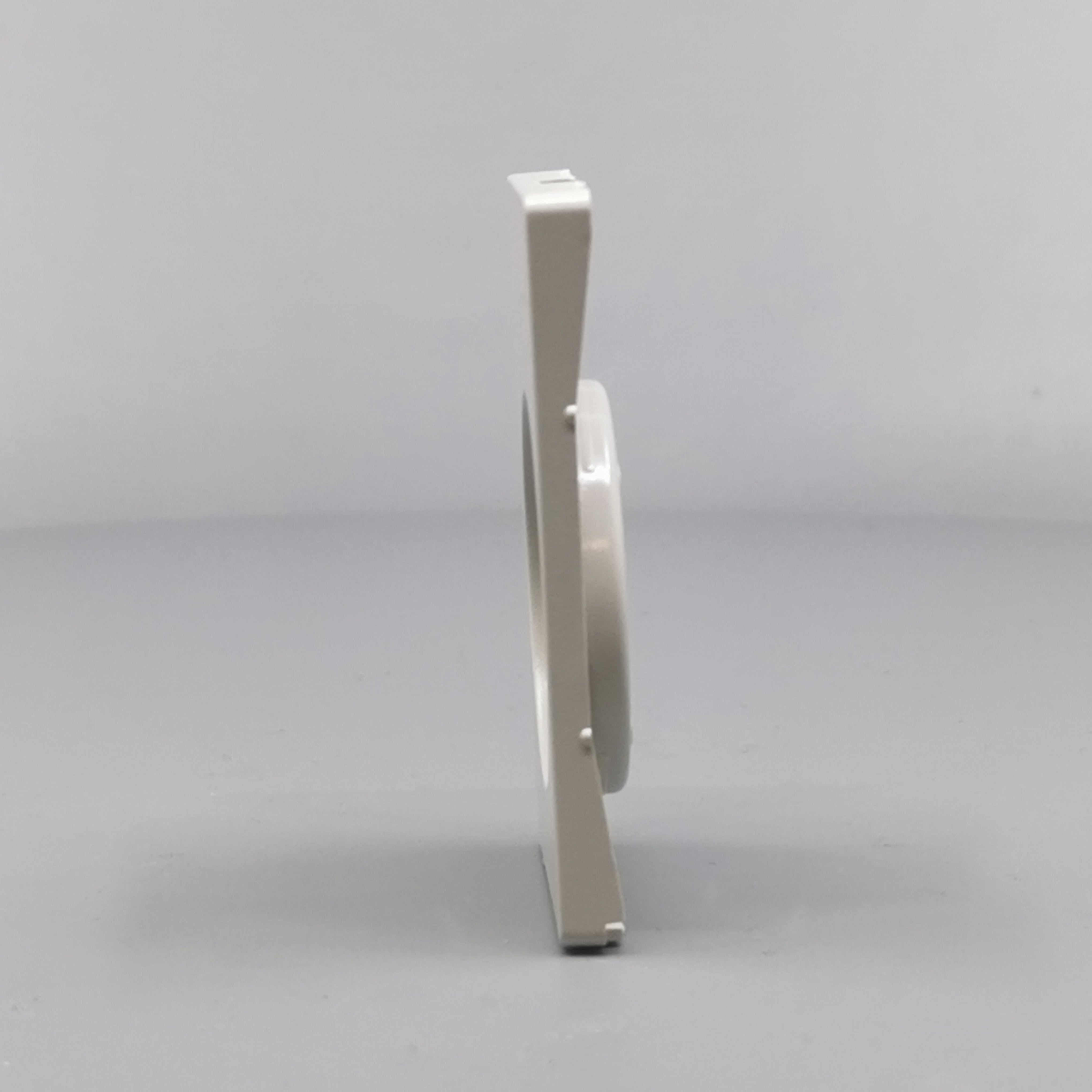 Fuga afdækning til hospital stikkontakt m. jord 1½ modul - lysegrå