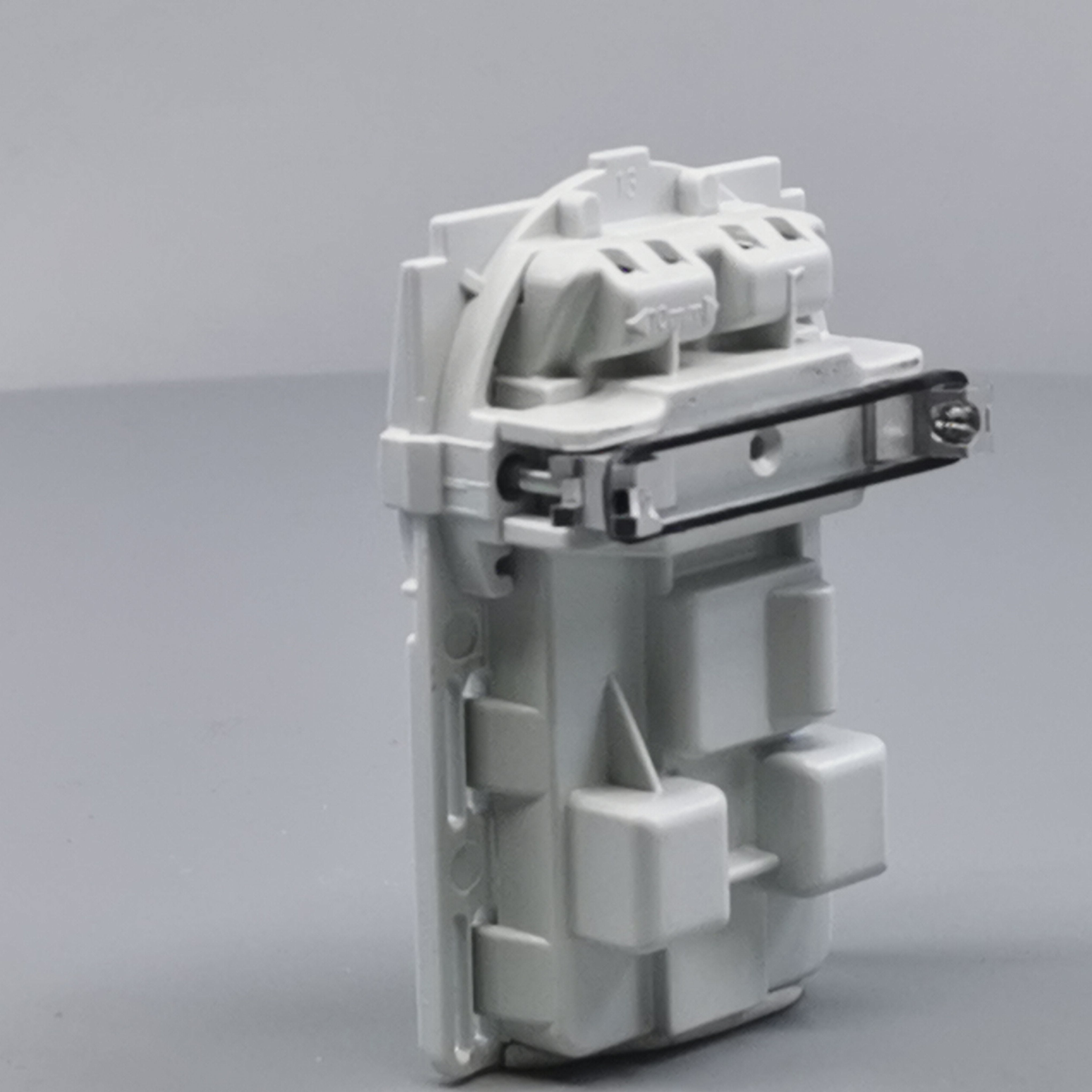 Fuga stikkontakt 2-pol med afbryder 1½m