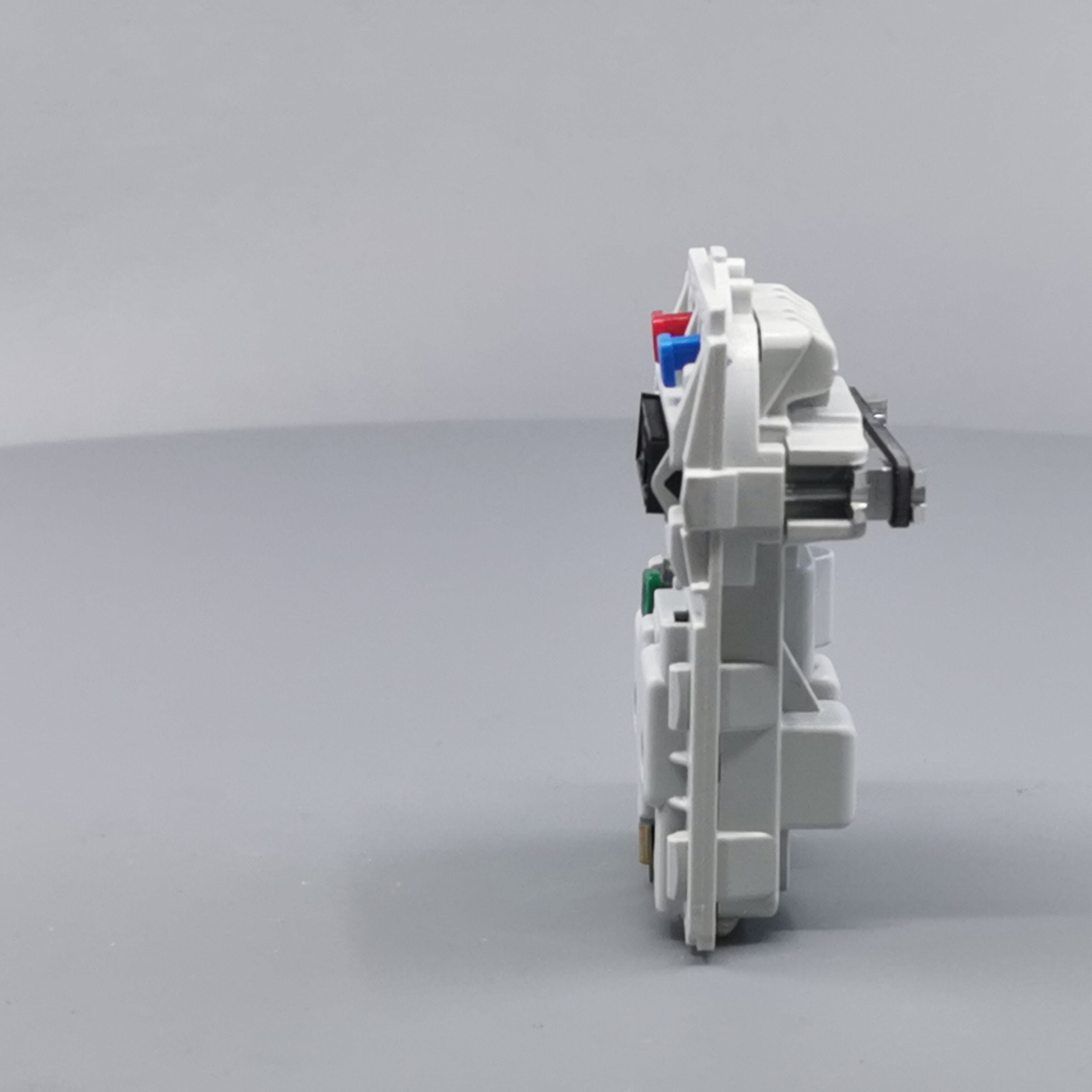 Fuga stikk. 2-pol m/jord med afbryder 1½m