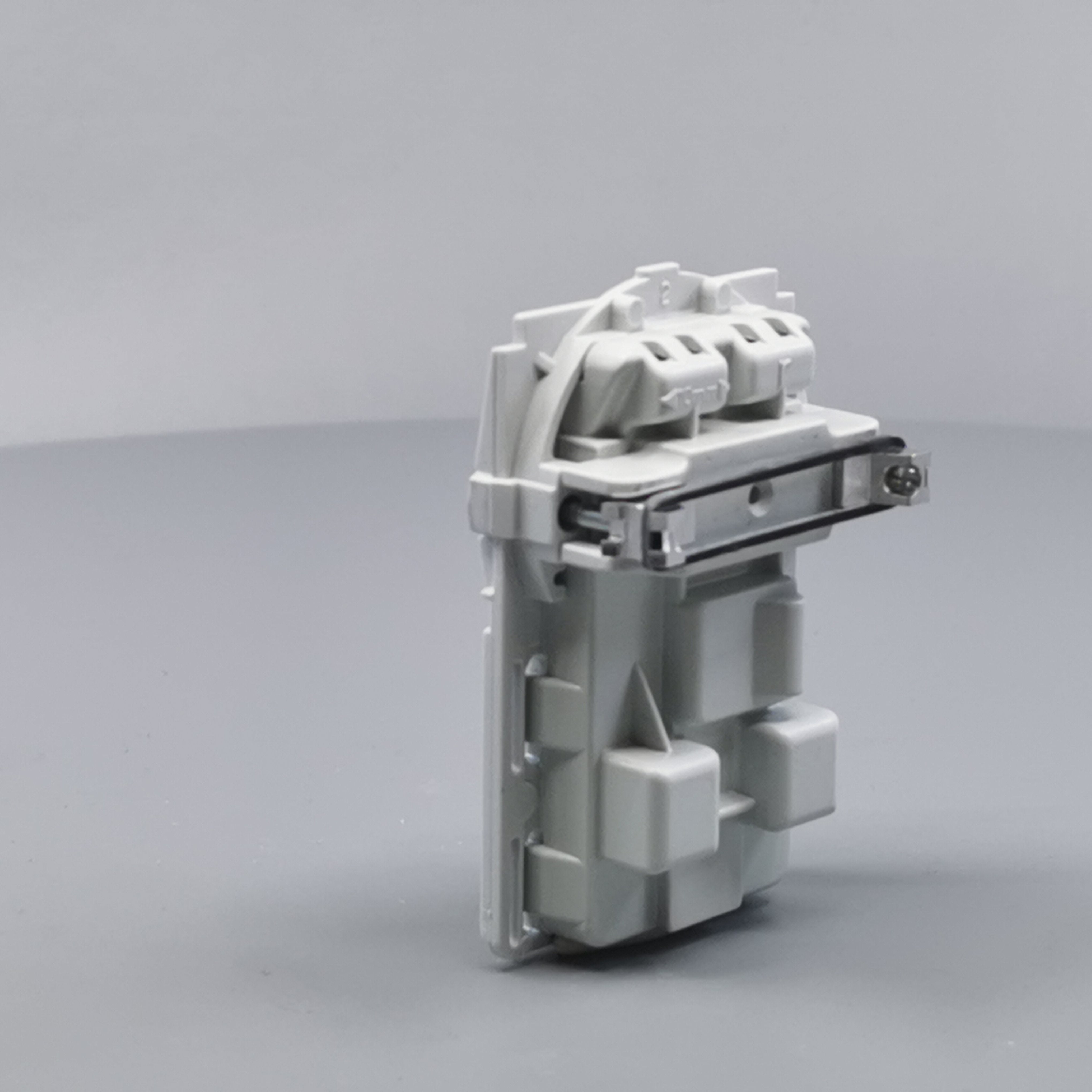 Fuga stikk. 2-pol m/jord med afbryder 1½m