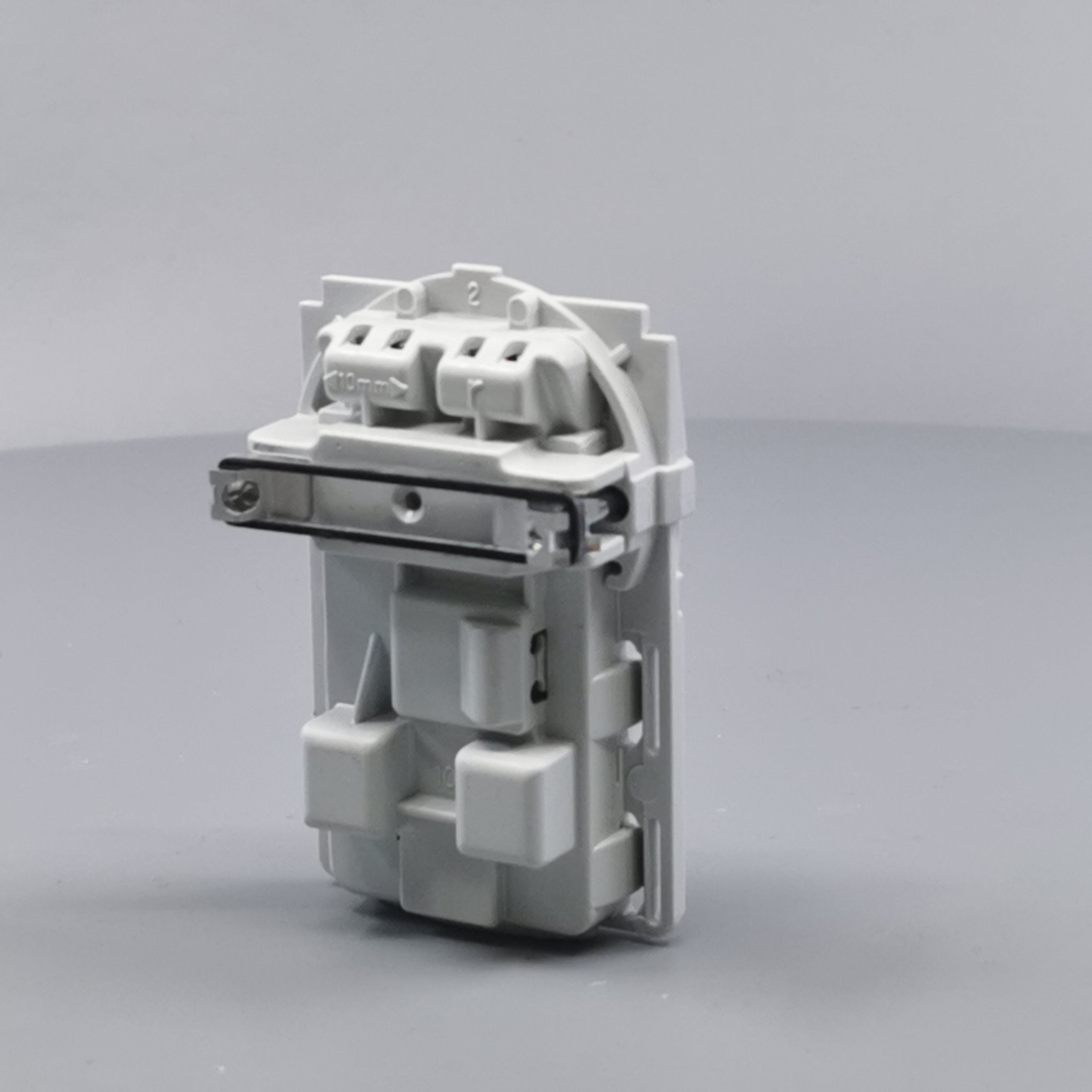 Fuga stikk. 2-pol m/jord med afbryder 1½m