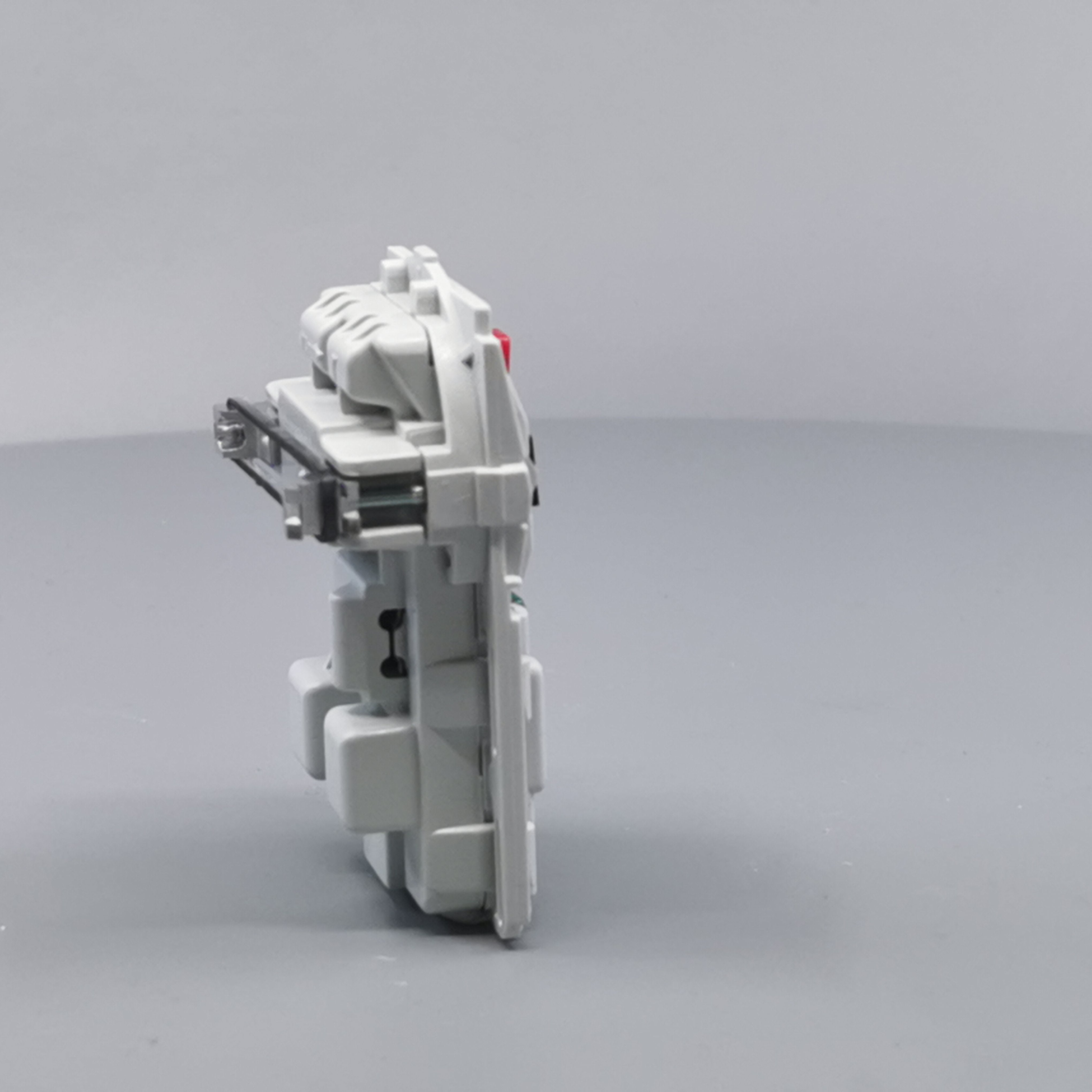 Fuga stikk. 2-pol m/jord med afbryder 1½m