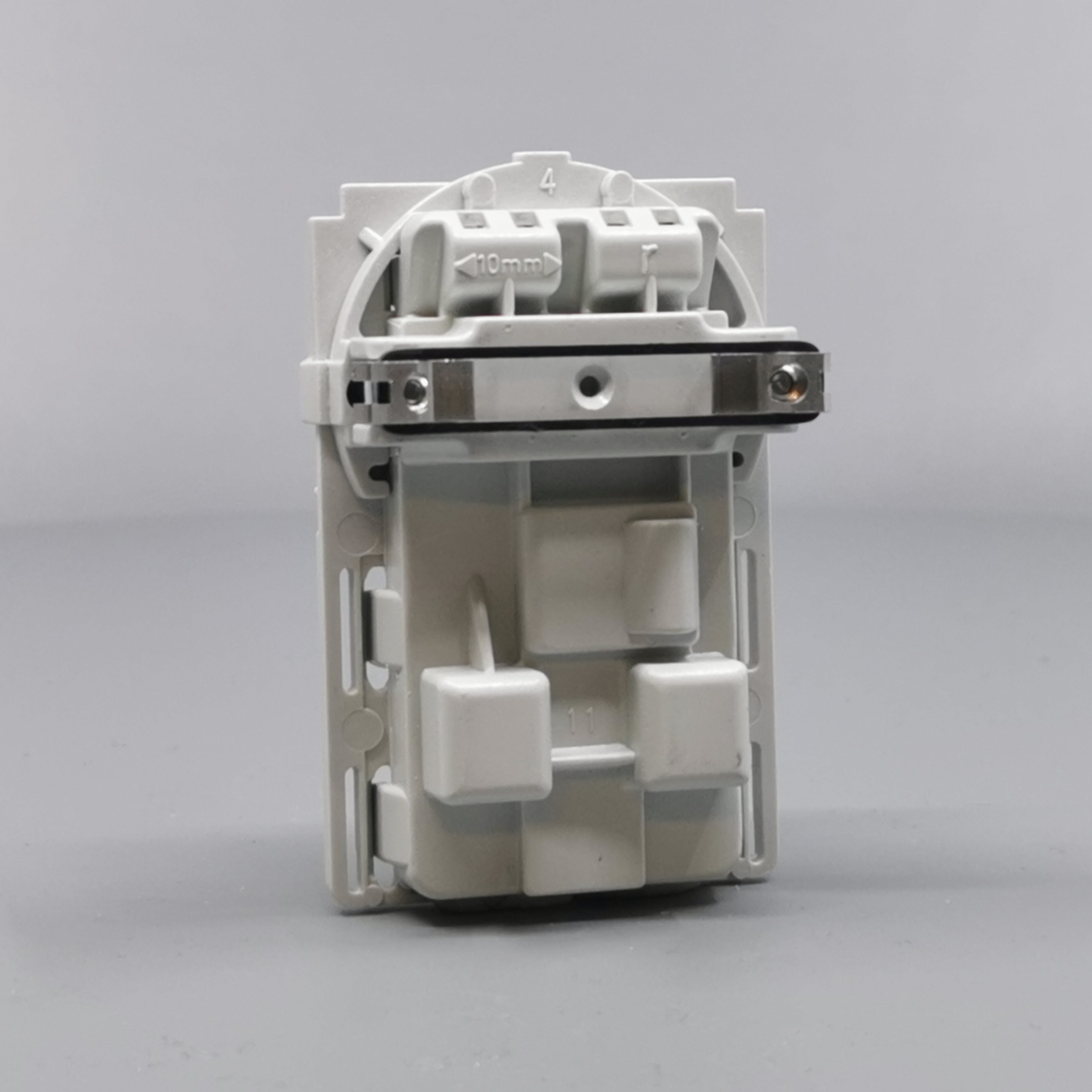 Fuga stikkontakt 2-pol m/jord afbryder 1½m