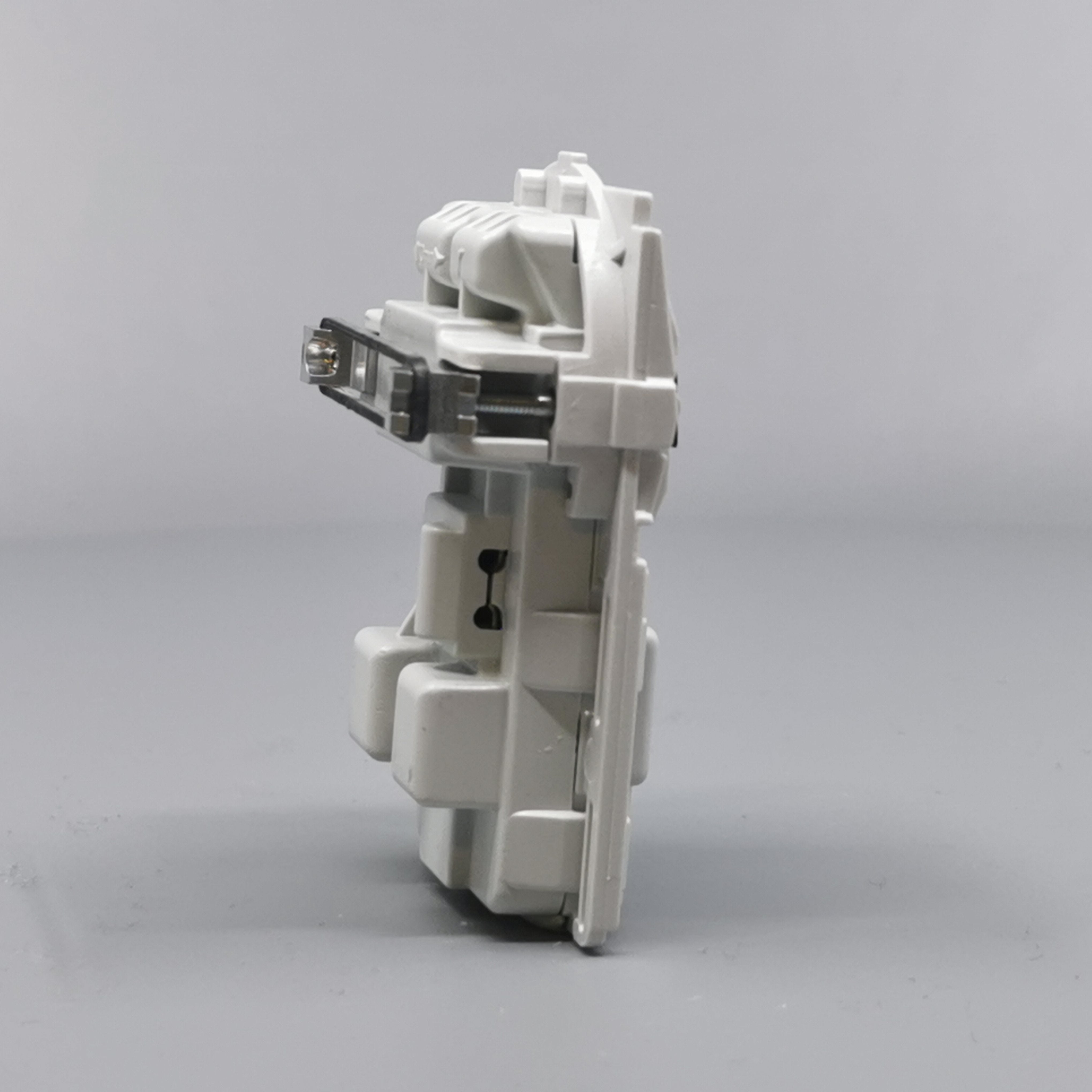 Fuga stikkontakt 2-pol m/jord afbryder 1½m