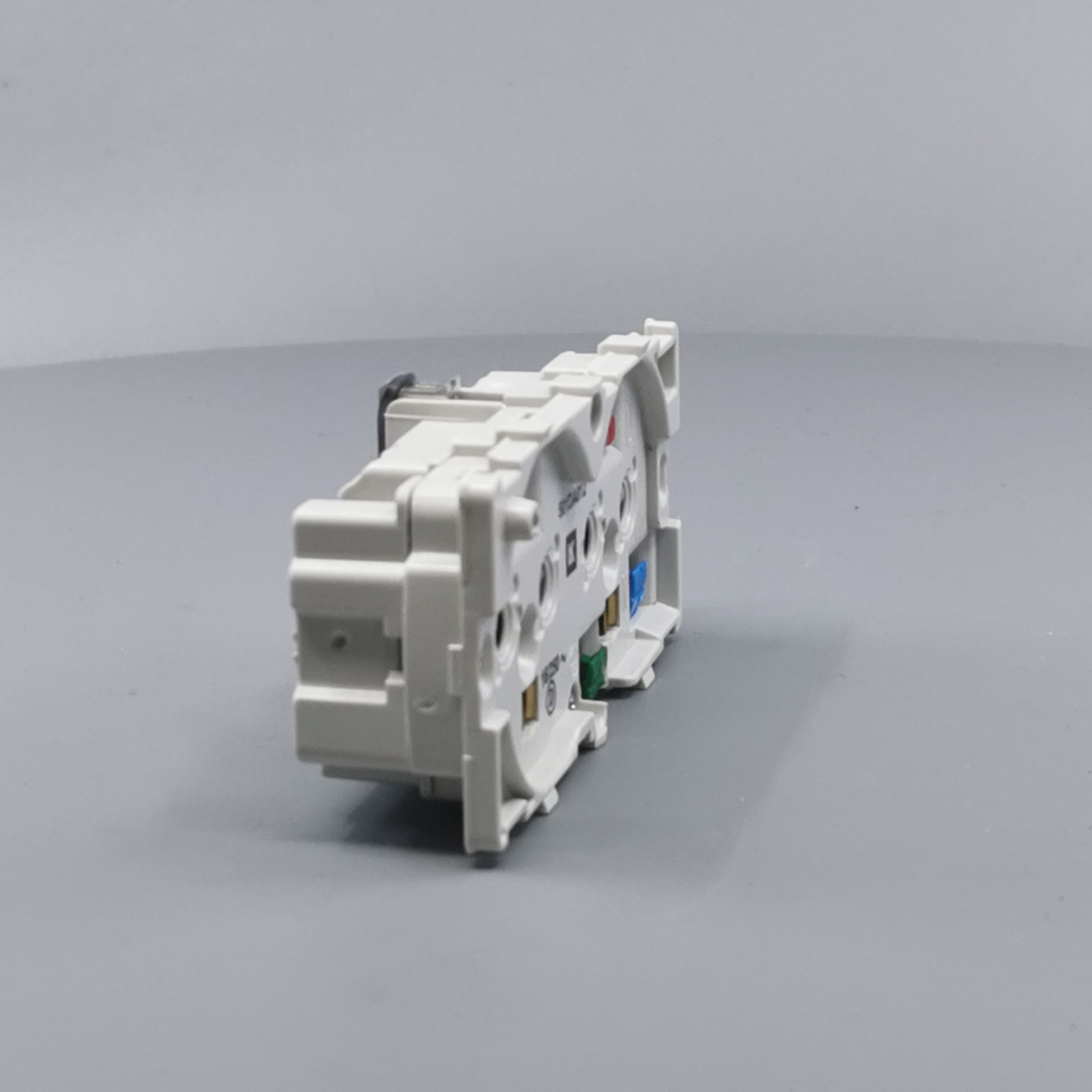 Fuga dobbelt stikkontakt 2-polet m/jord 2m