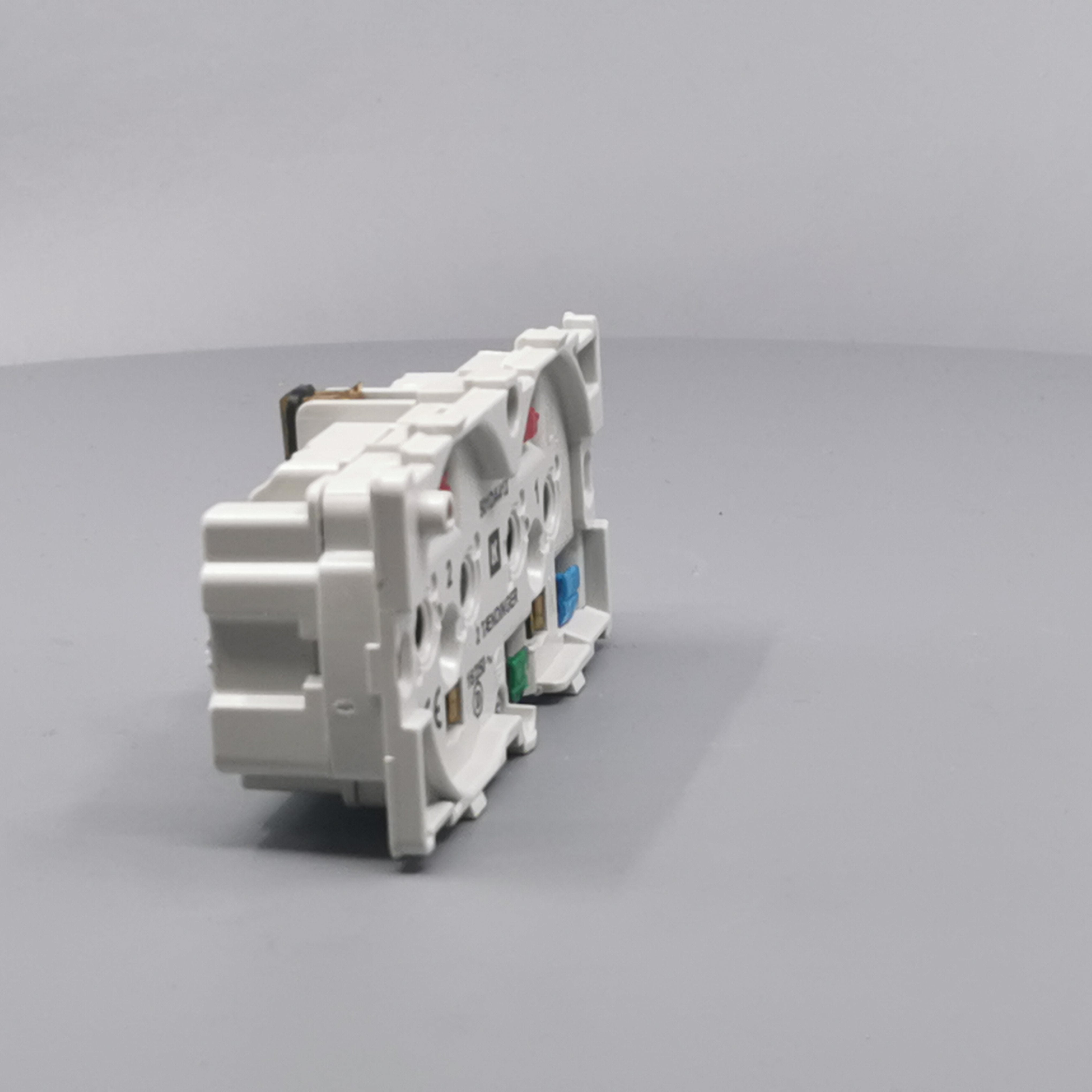 Fuga dobbelt stikkontakt for 2 tændinger 2-polet m