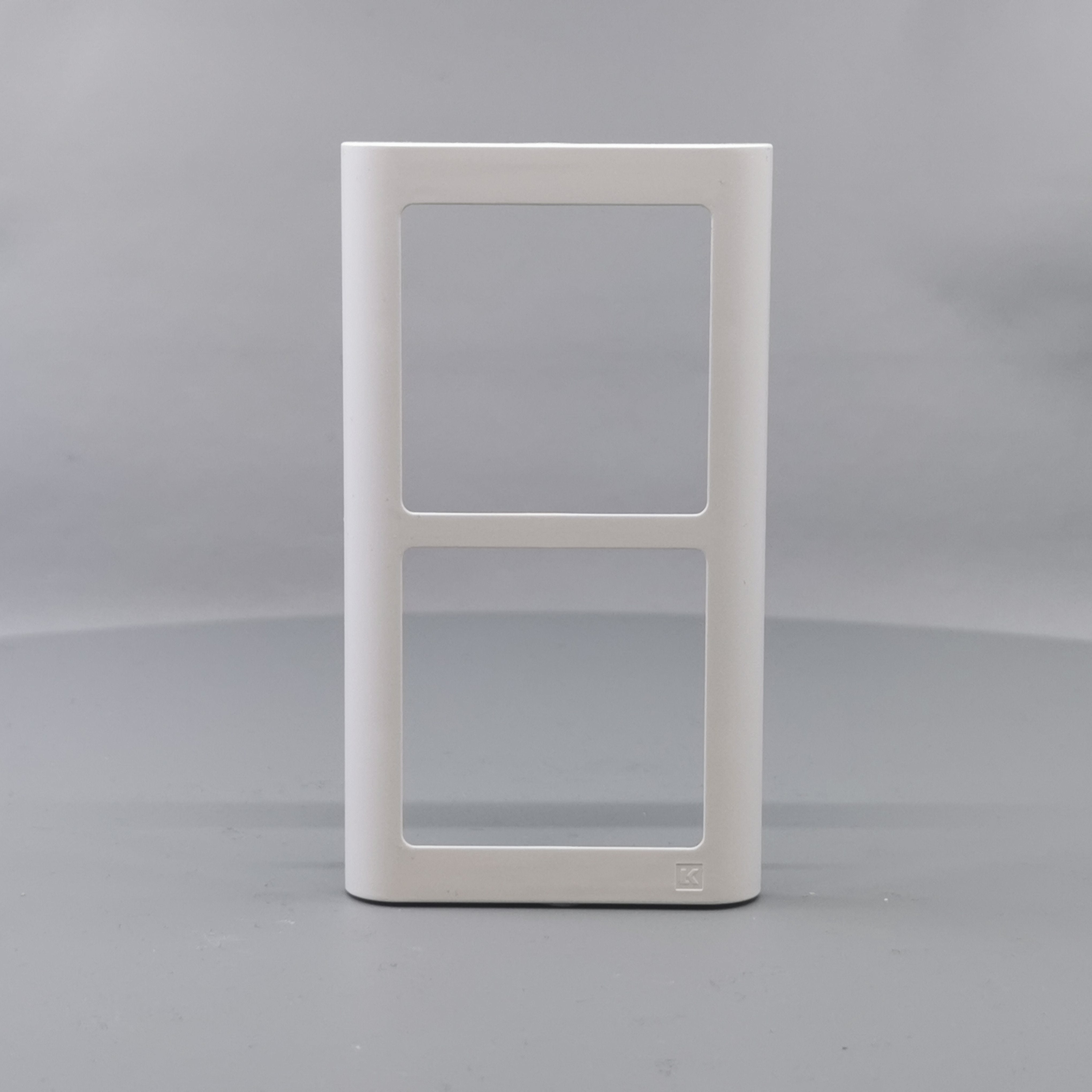 LK Fuga ramme SOFT 63 2x1m lodret - hvid