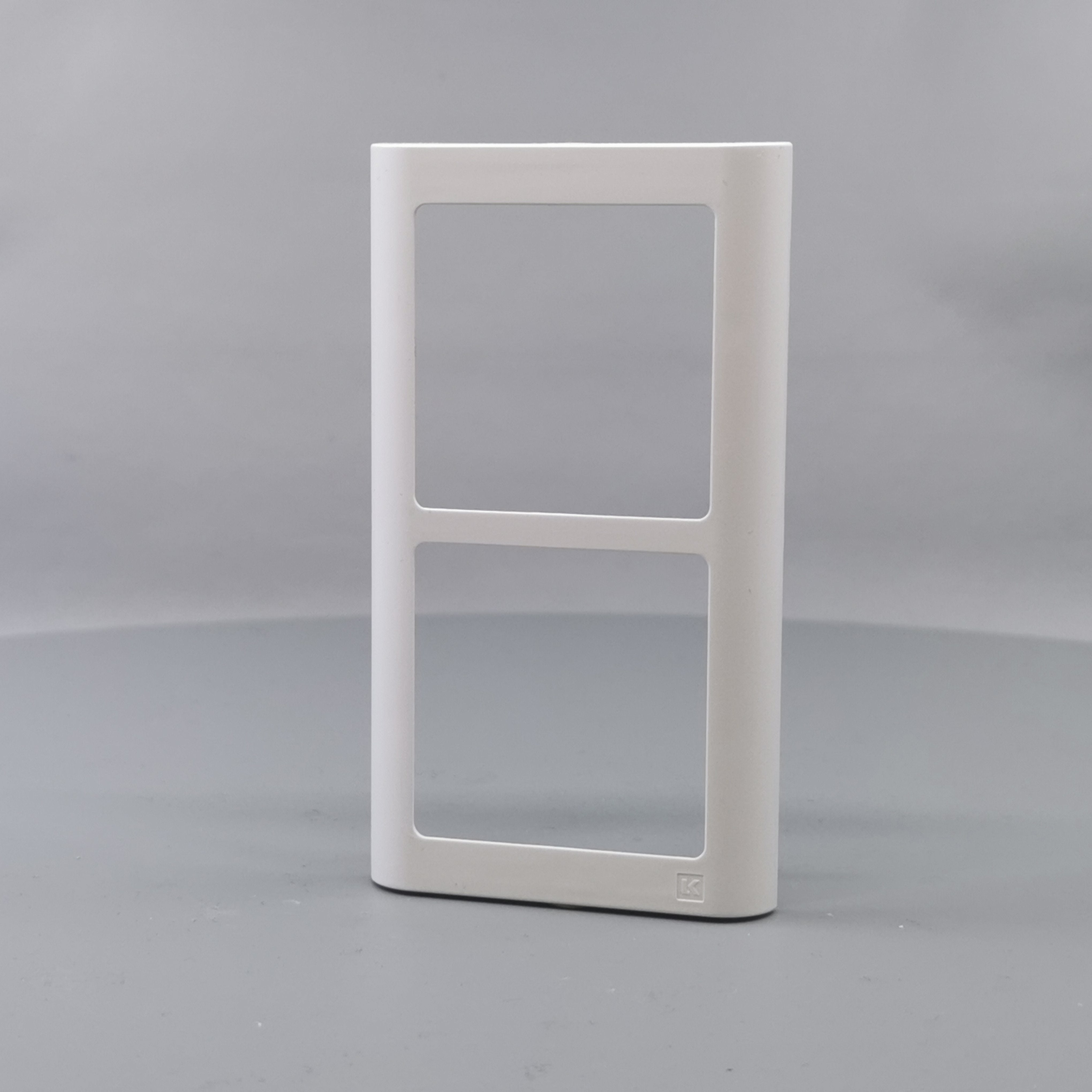 LK Fuga ramme SOFT 63 2x1m lodret - hvid