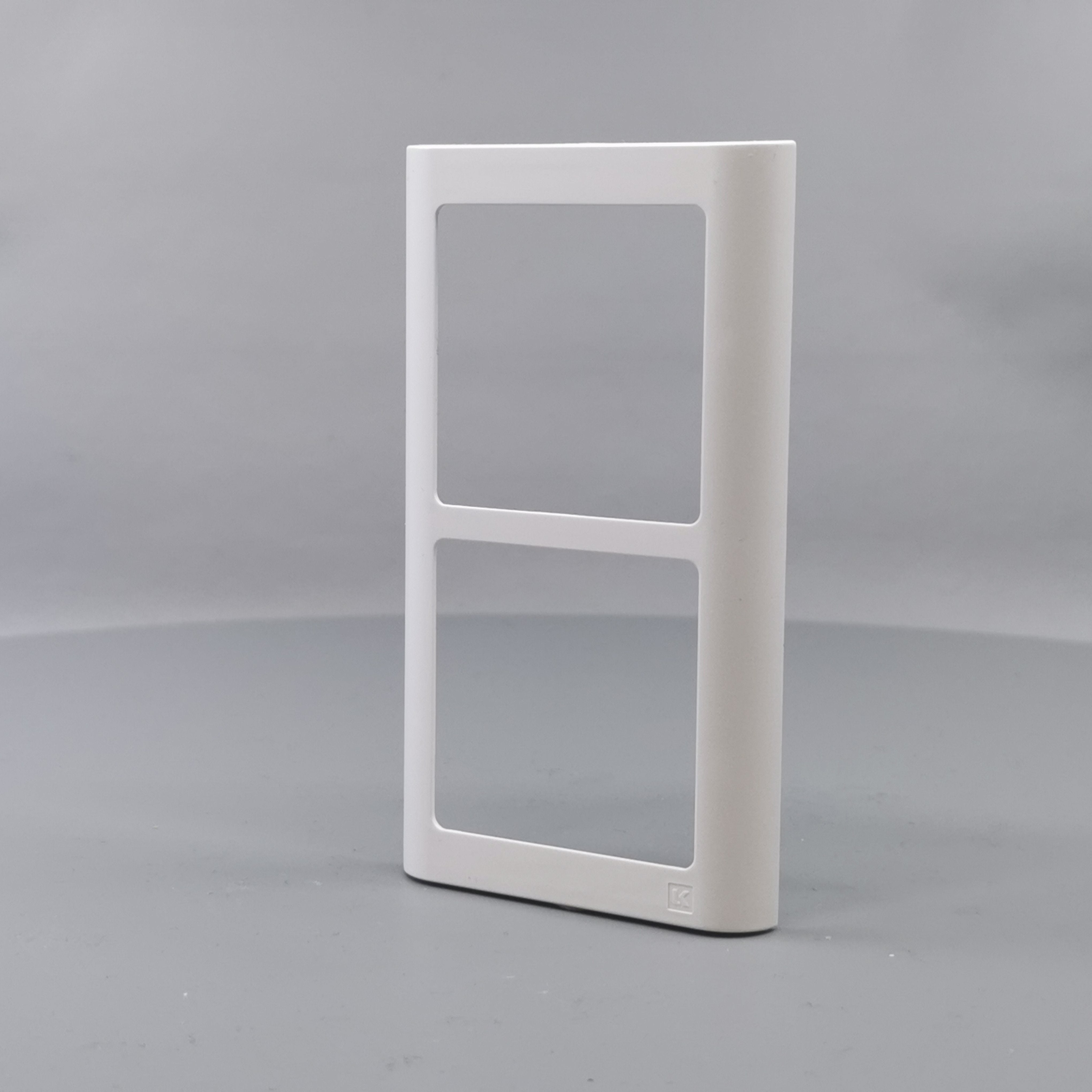 LK Fuga ramme SOFT 63 2x1m lodret - hvid