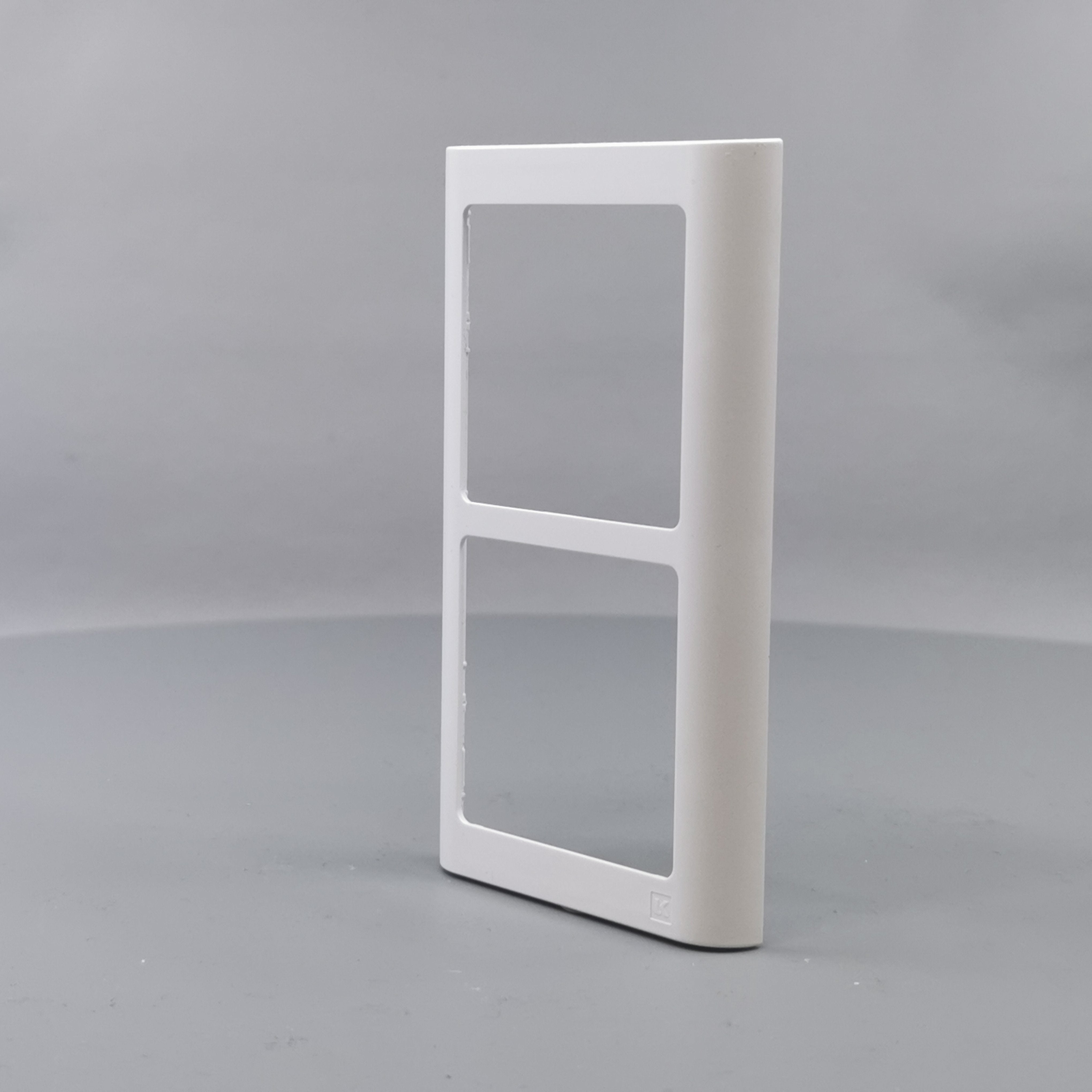 LK Fuga ramme SOFT 63 2x1m lodret - hvid