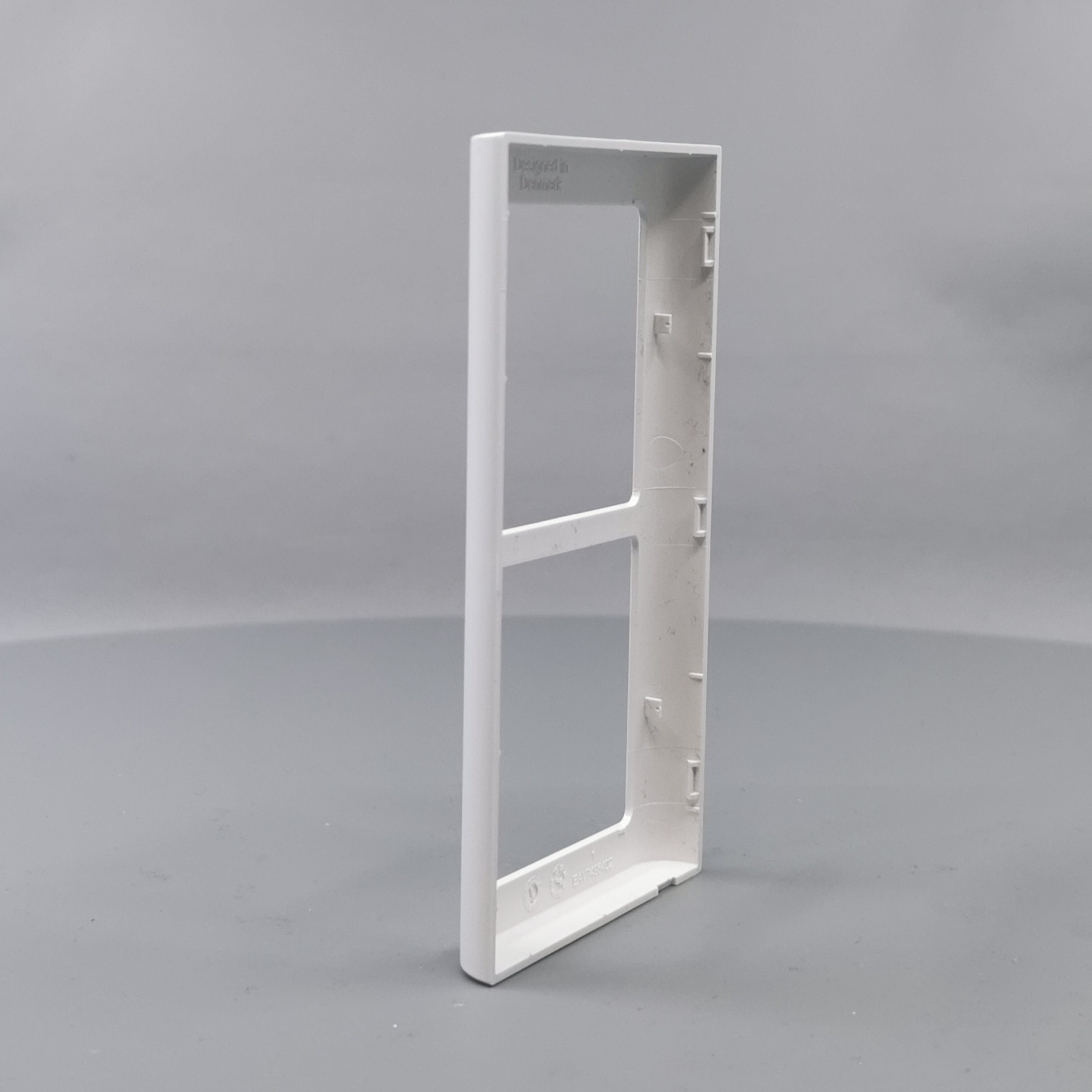 LK Fuga ramme SOFT 63 2x1m lodret - hvid