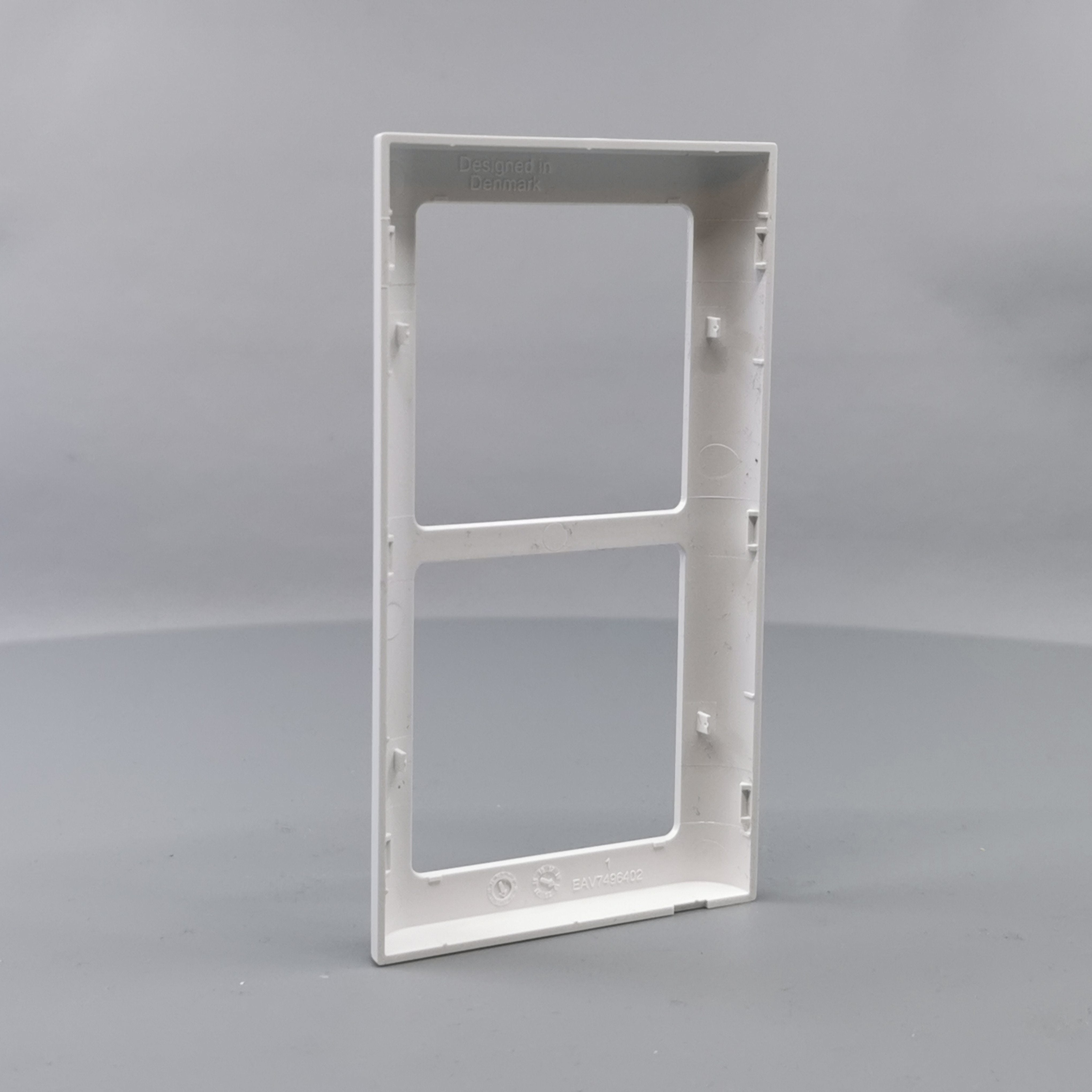 LK Fuga ramme SOFT 63 2x1m lodret - hvid