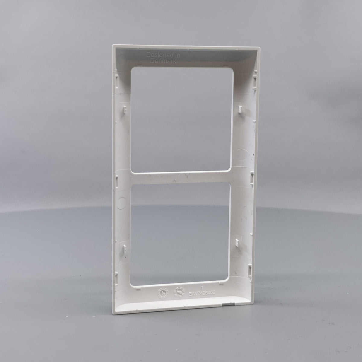 LK Fuga ramme SOFT 63 2x1m lodret - hvid (360° frame 12)